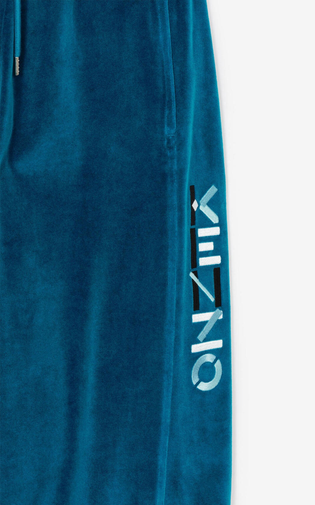 'The Winter Capsule' oversized velvet jogging bottoms - 6