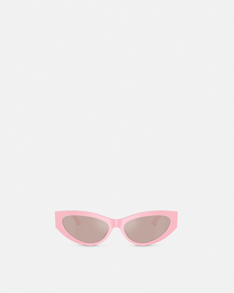 VERSACE Greca Strass Cat-Eye Sunglasses outlook