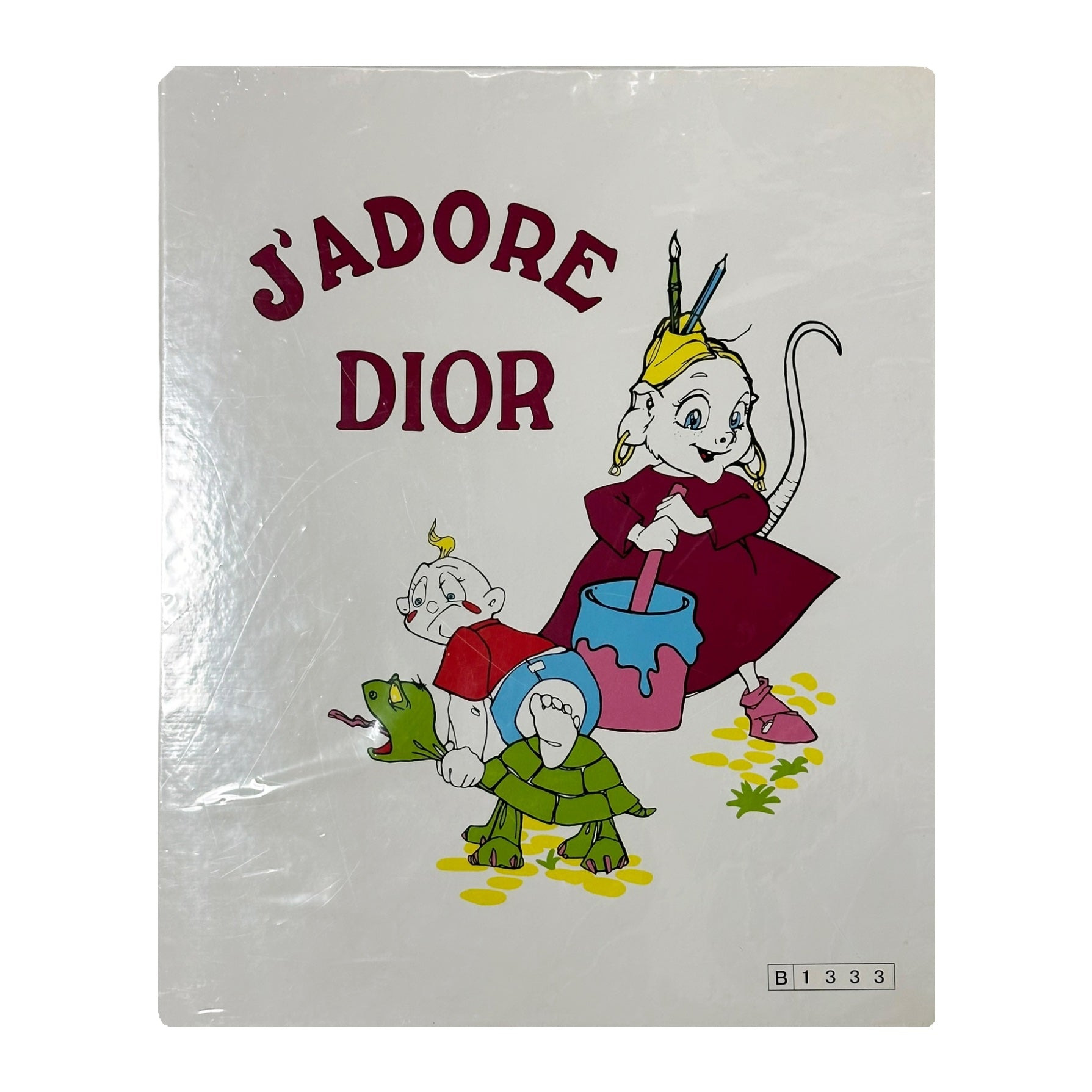 CHRISTIAN DIOR 2002 Cartoon T-Shirt Set - 3