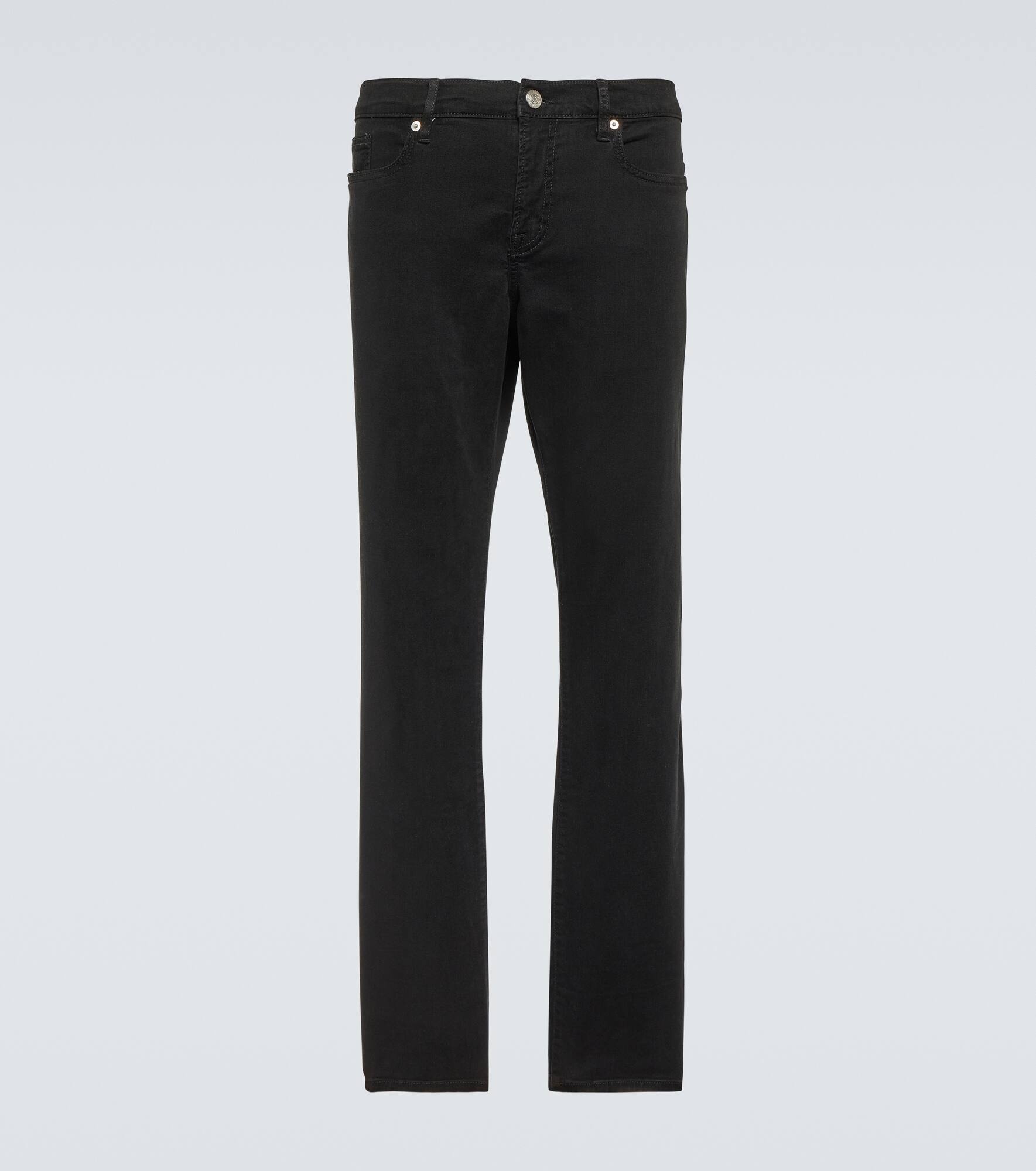 L'Homme mid-rise slim jeans - 1