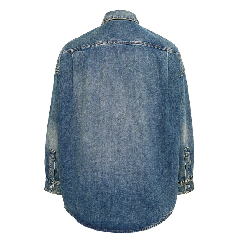 Balmain Boxy Denim Shirt outlook