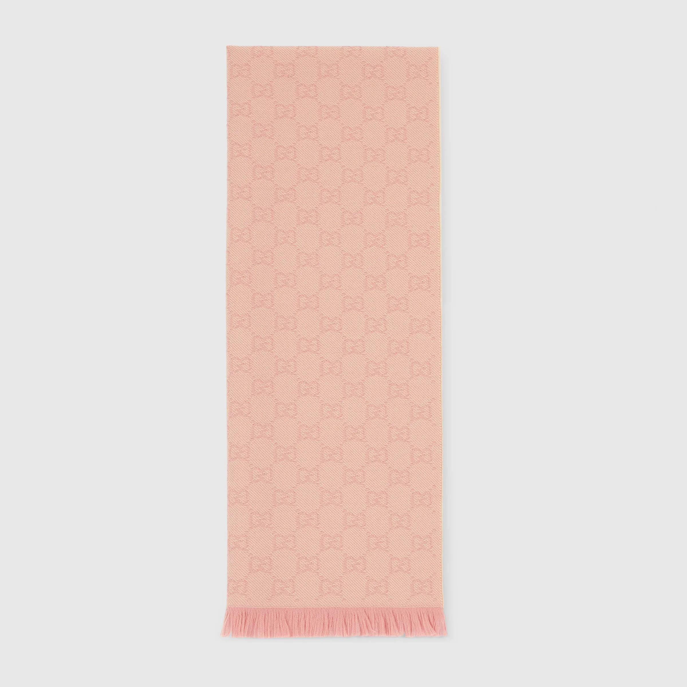 GG wool scarf - 1