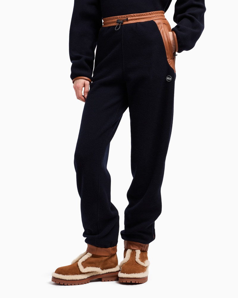 GIORGIO ARMANI GIORGIO ARMANI NEVE CASHMERE FLEECE TROUSERS outlook