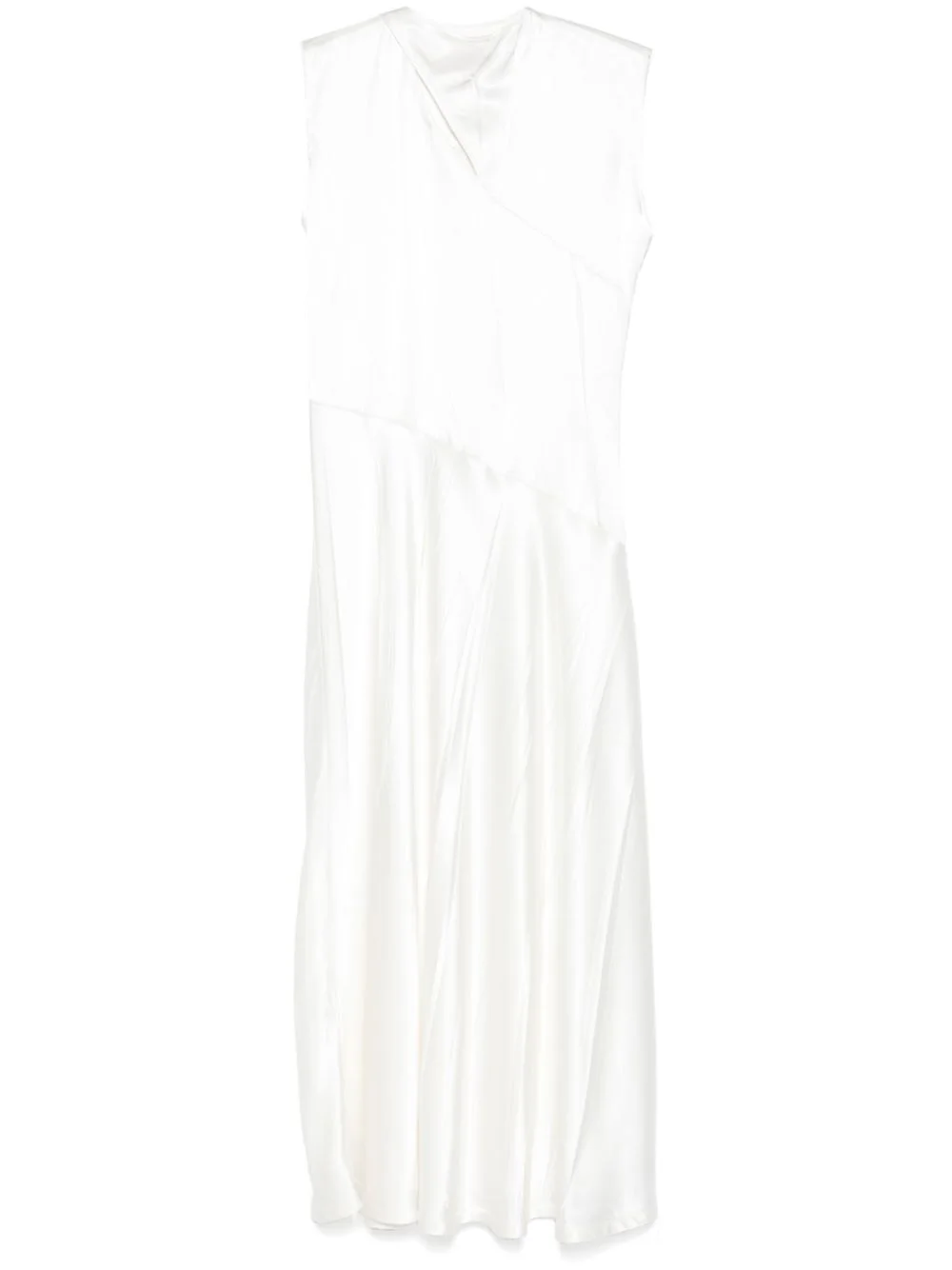 satin midi dress - 1