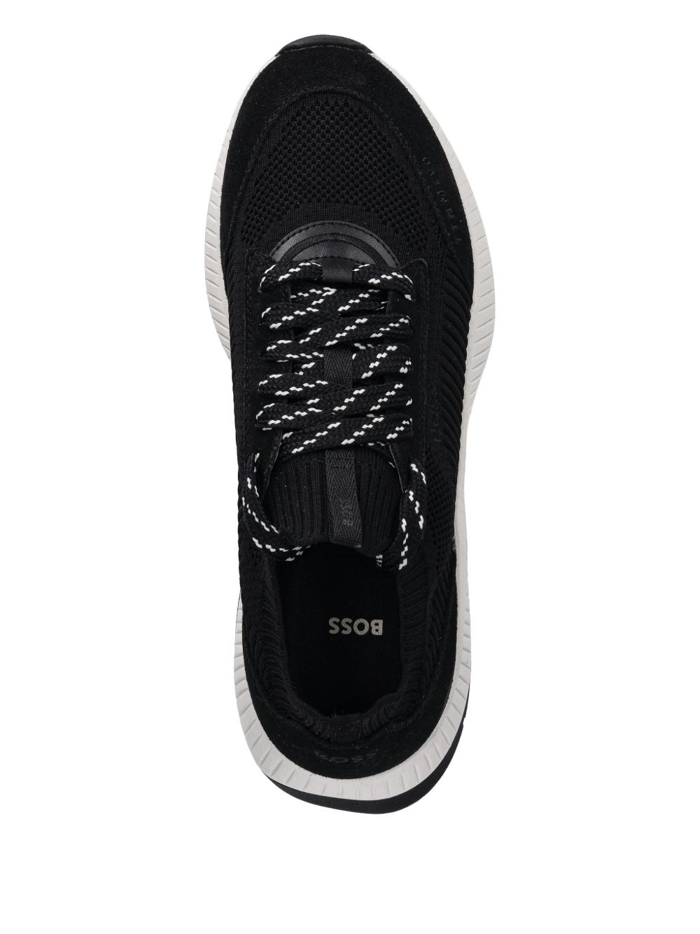embroidered-logo sneakers - 3