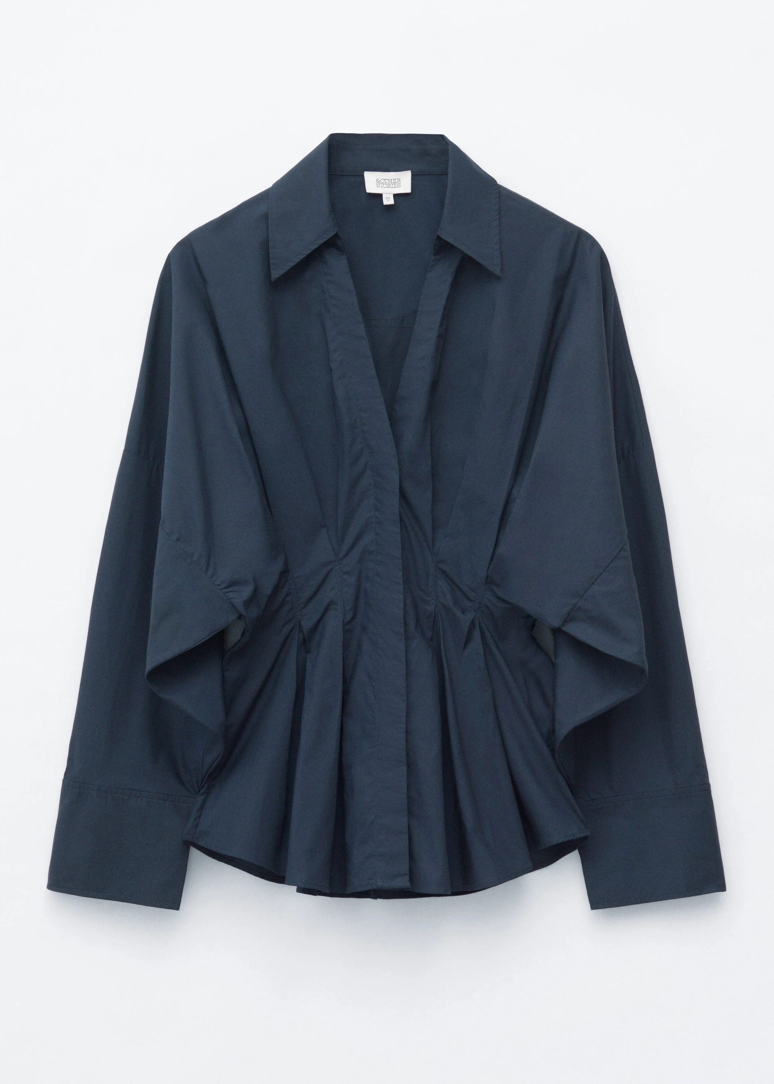 Fitted-Waist Cotton Shirt - 1