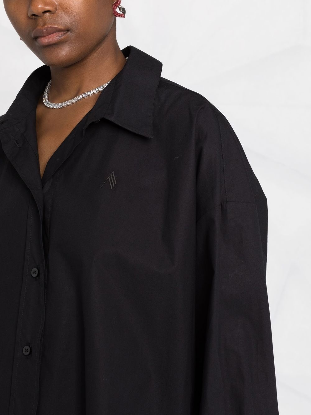 Diana asymmetric button-up shirt - 5