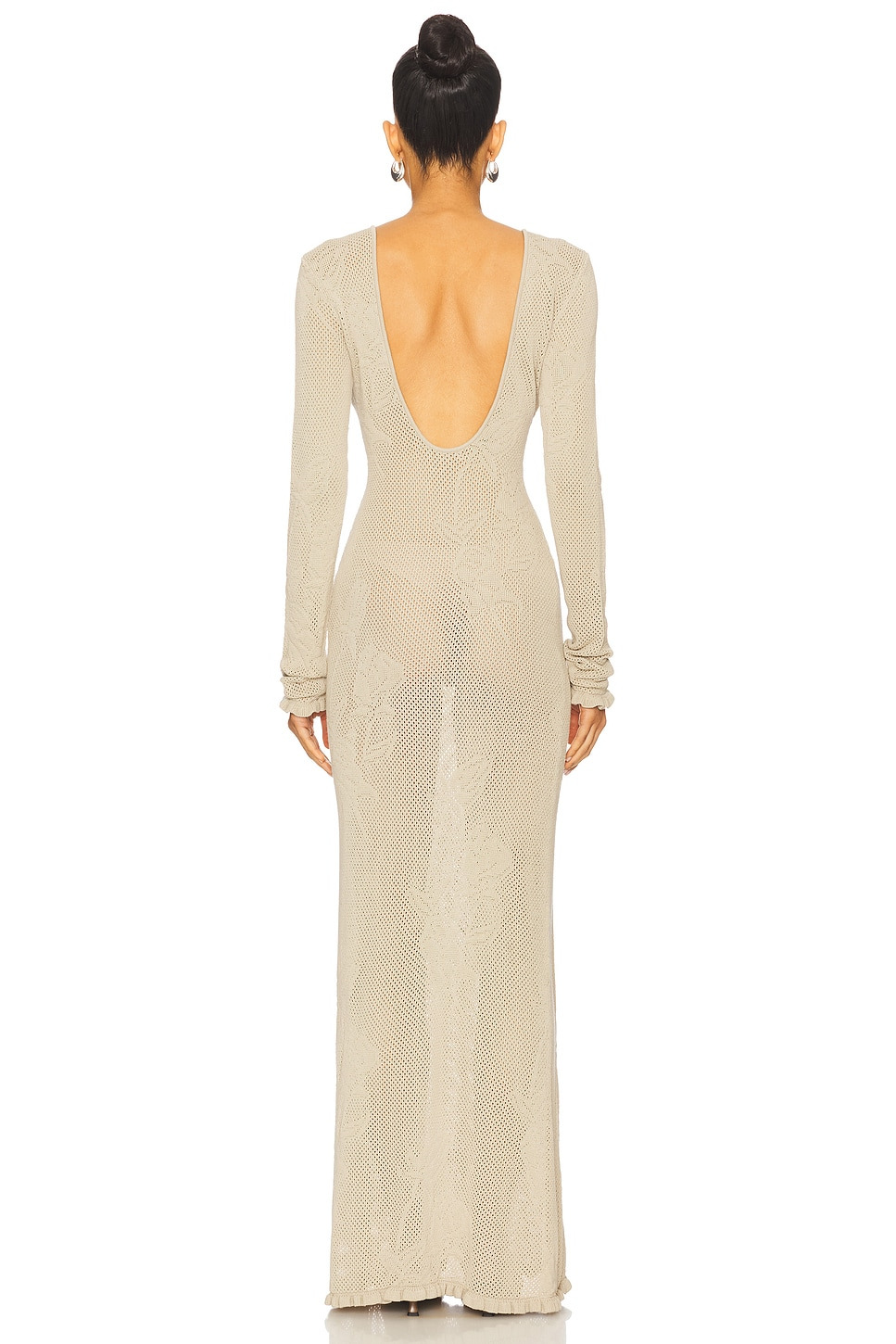 Rose Pointelle Dress - 3