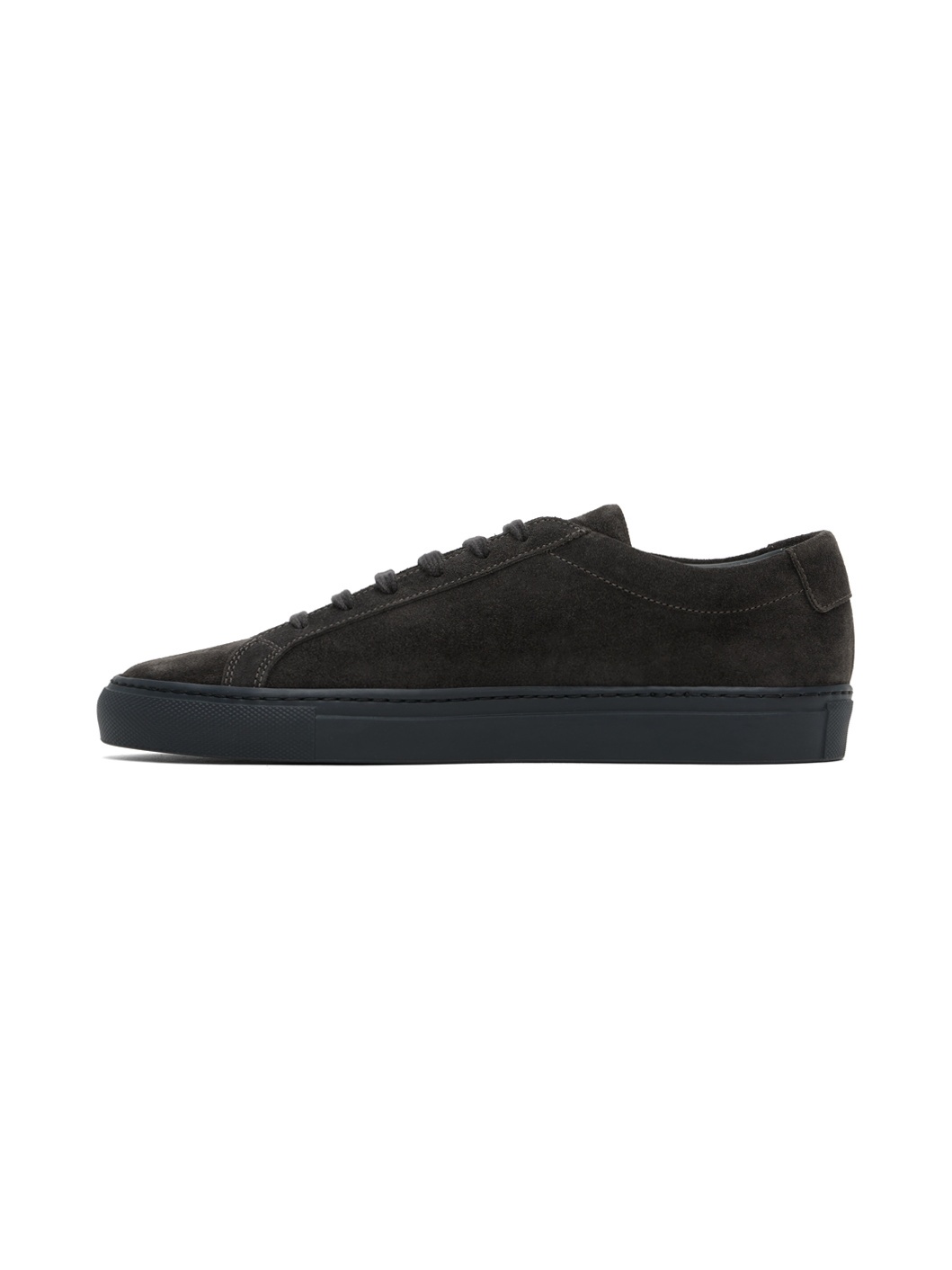 Gray Original Achilles Suede Sneakers - 3
