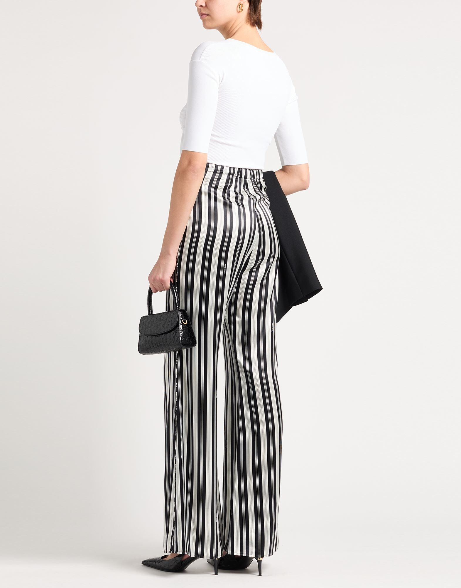 Black Women's Casual Pants - 4