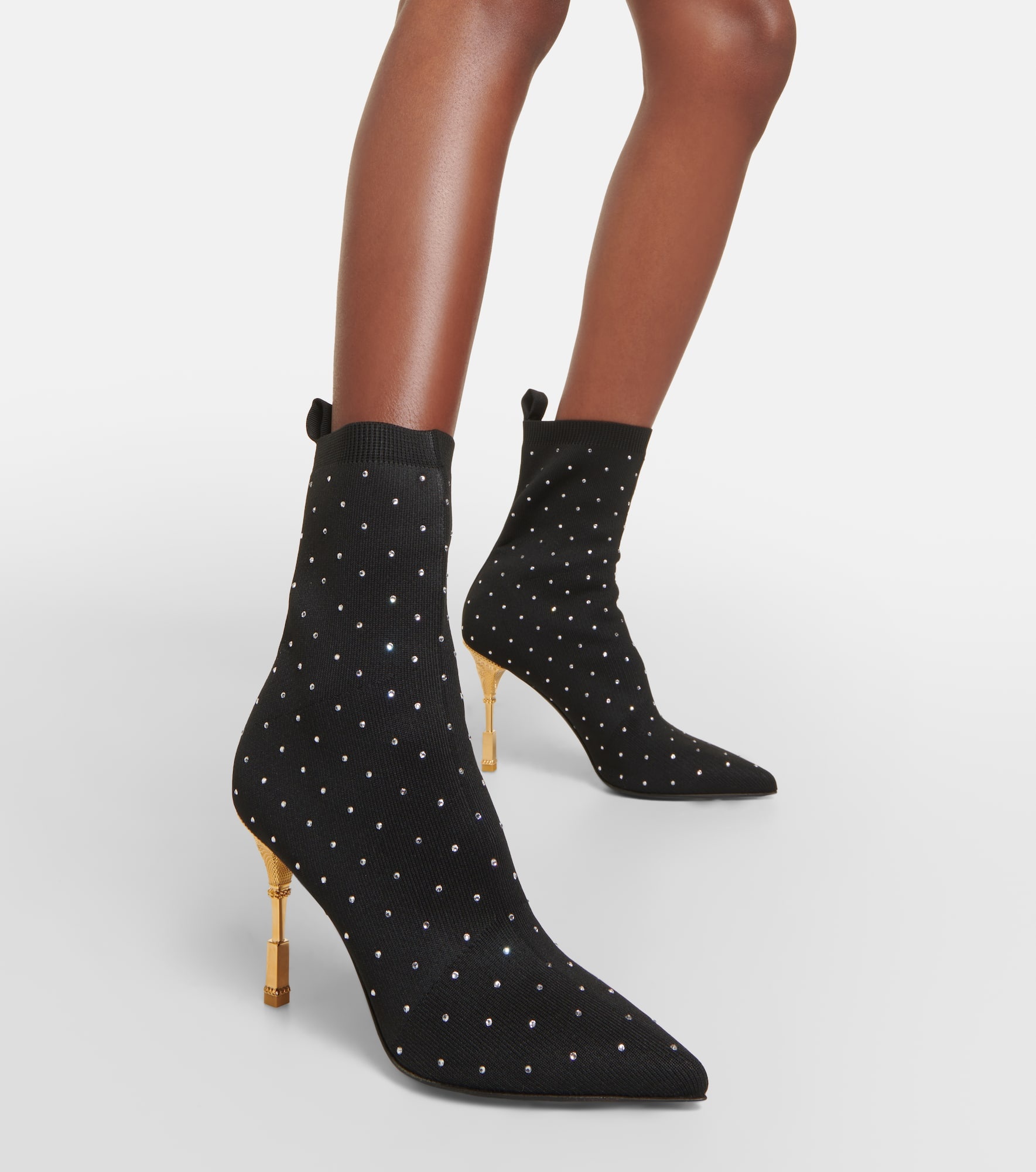 Moneta embellished ankle boots - 4