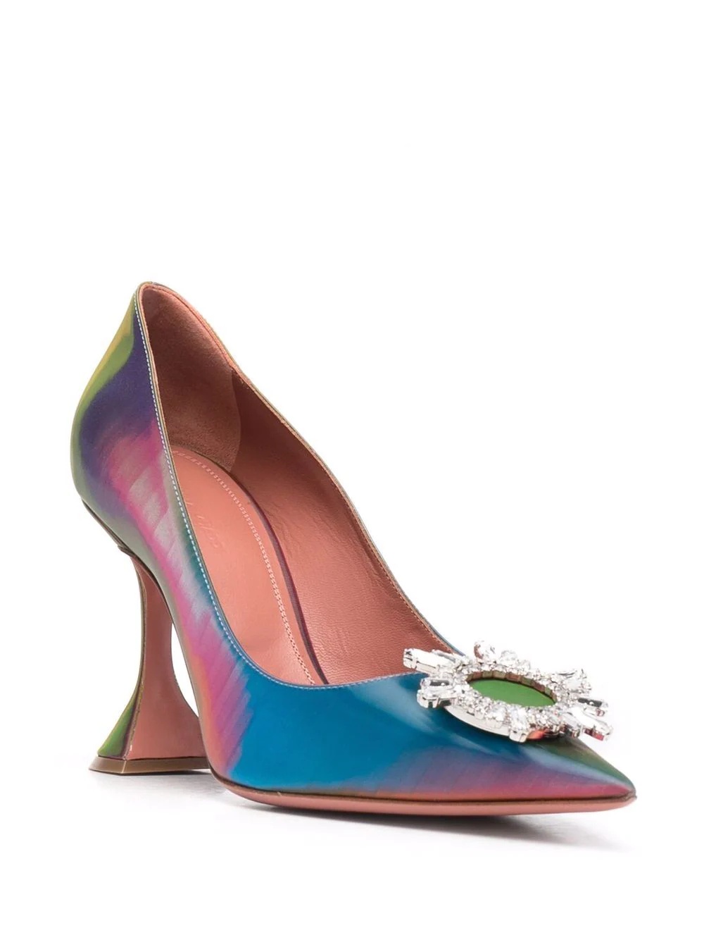 Begum crystal-embellished 95mm pumps - 2