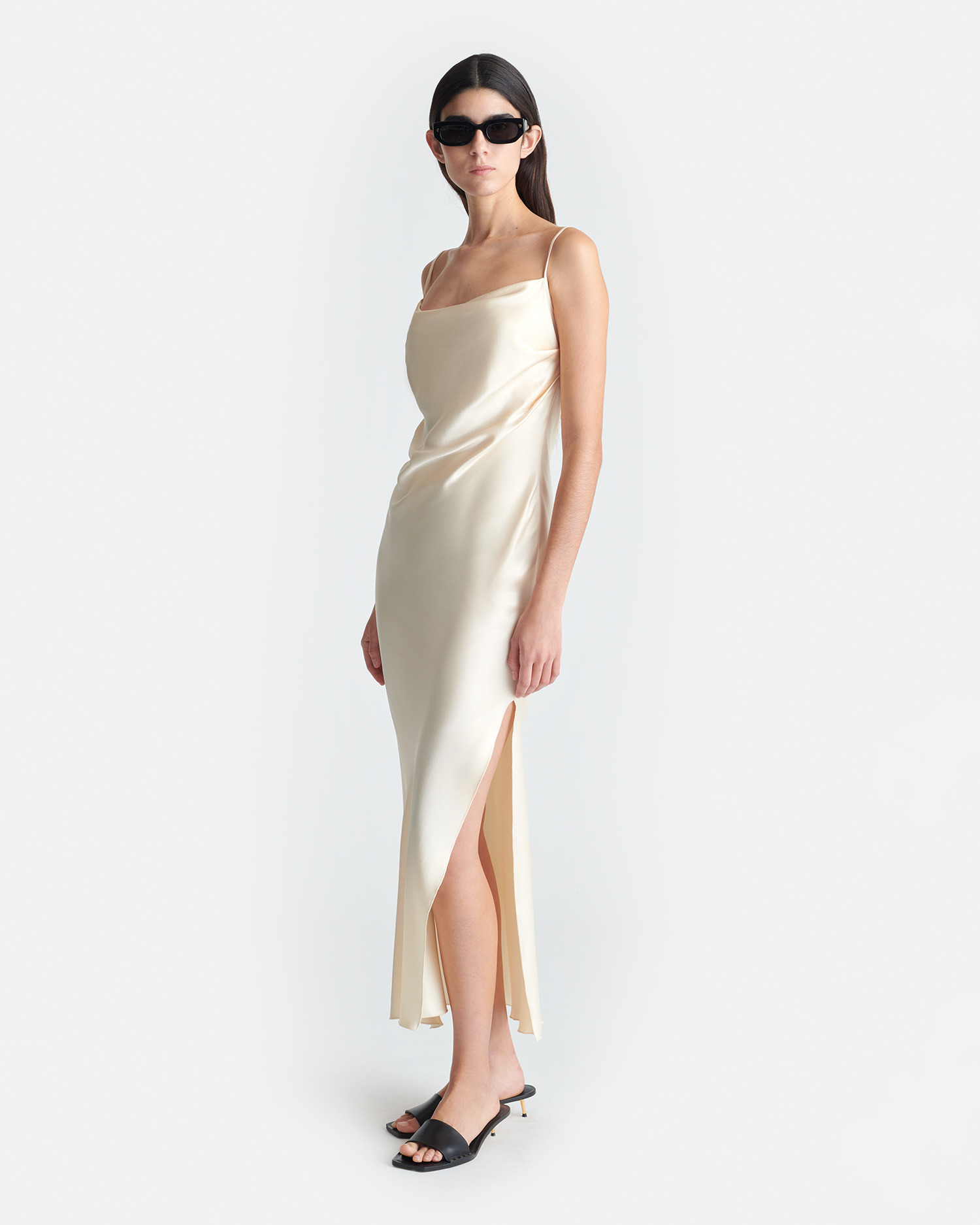 Slip Satin Dress - 3