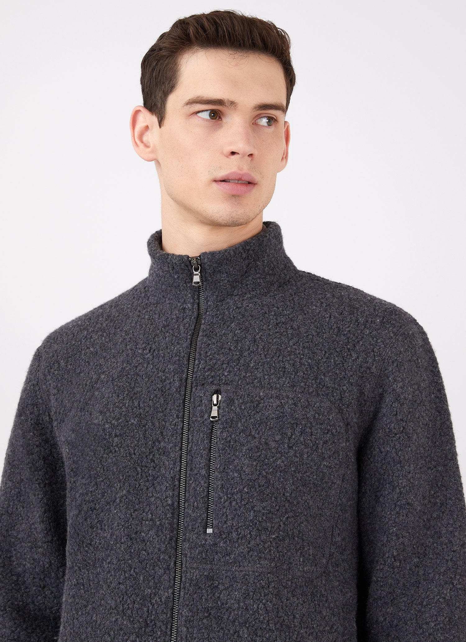 Wool Fleece Jacket - 5