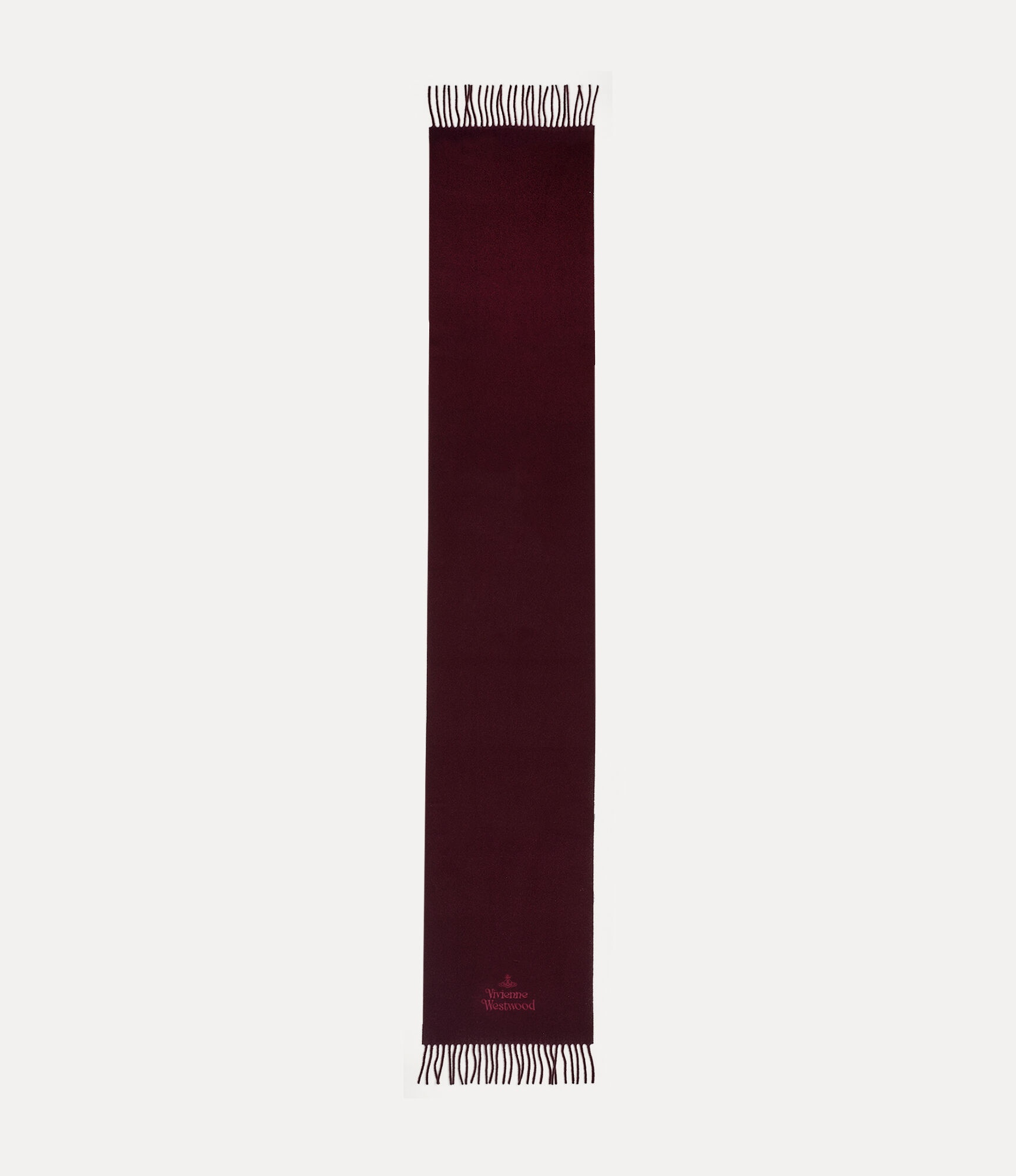 EMBROIDERED LAMBSWOOL SCARF - 1