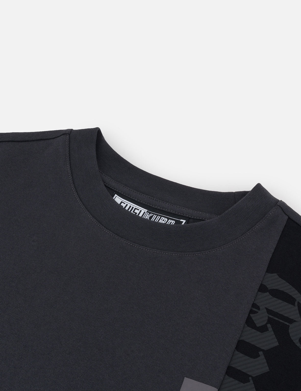 Panel design with Multi Labels Relax Fit T-Shirt - 9