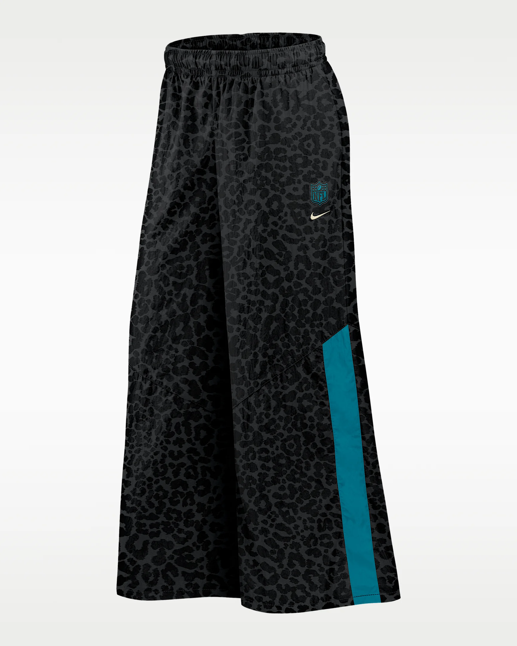 Jacksonville Jaguars Rivalries Collection Wide-Leg Women's Nike NFL Mid-Rise Woven Pants - 1