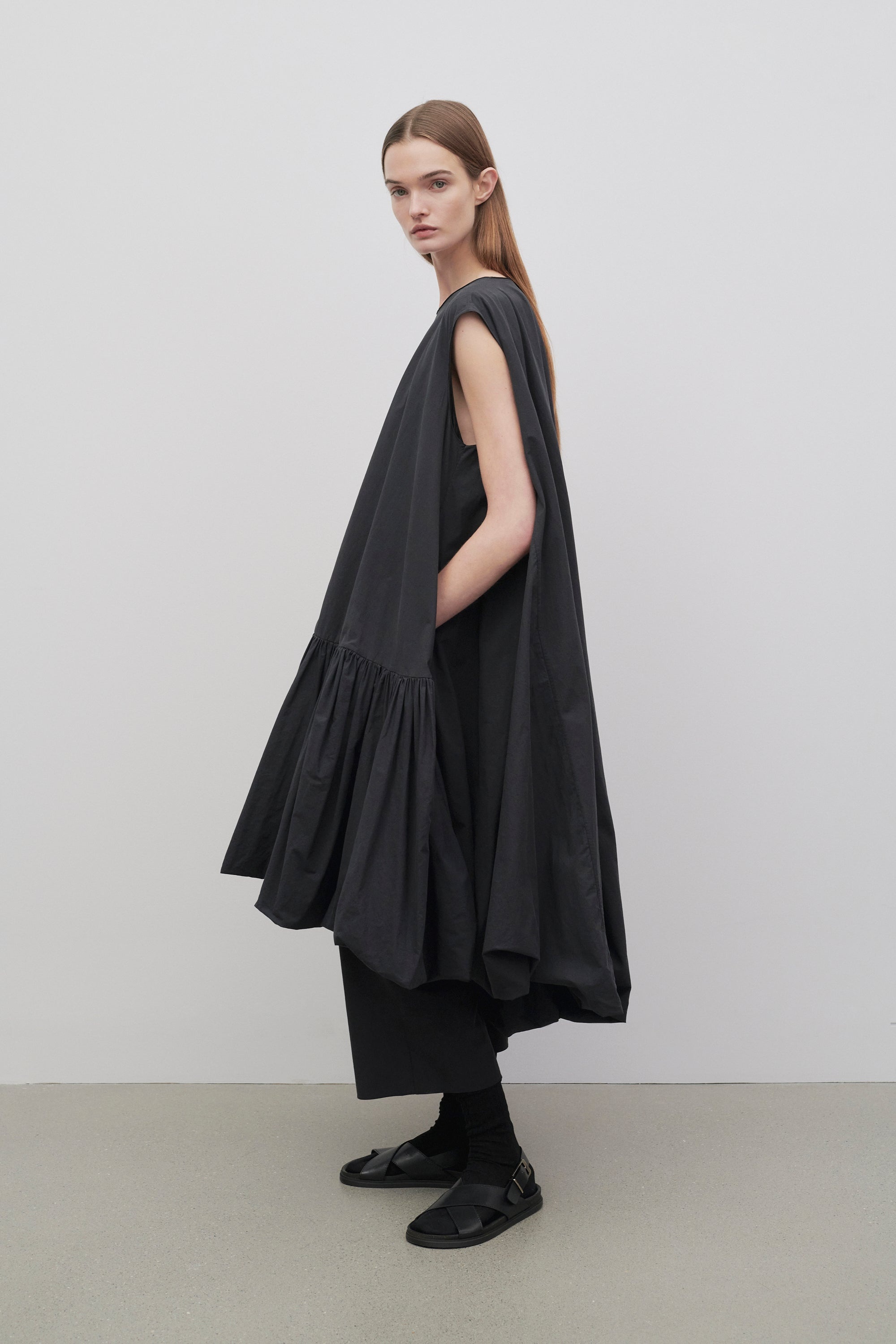 Tadao Dress in Cotton - 4