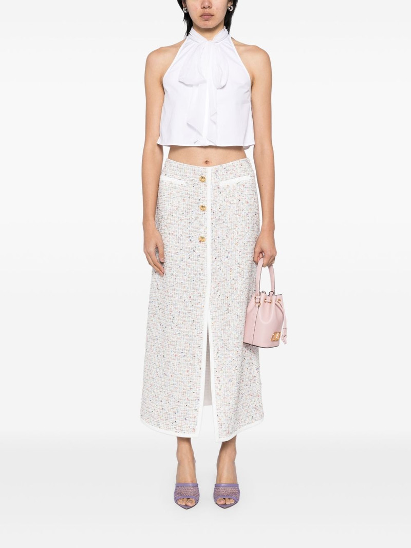 GIAMBATTISTA VALLI sequin-embellished skirt outlook