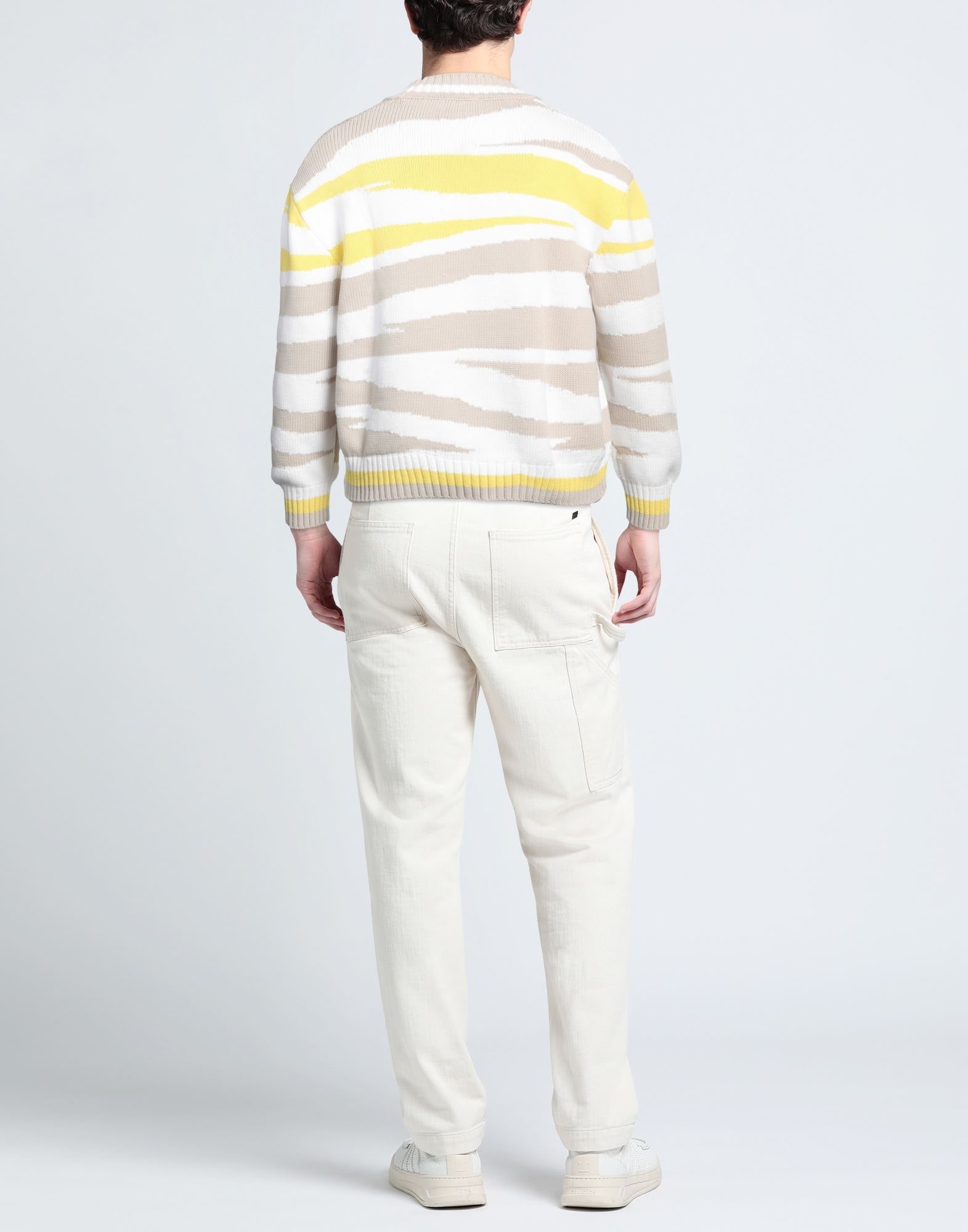 Yellow Men's Sweater - 3