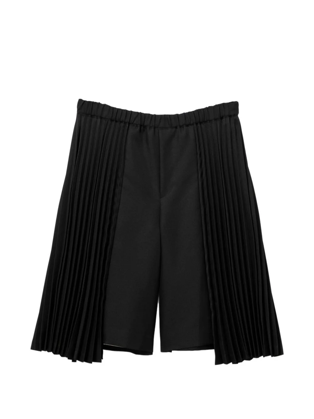 pleated shorts - 1