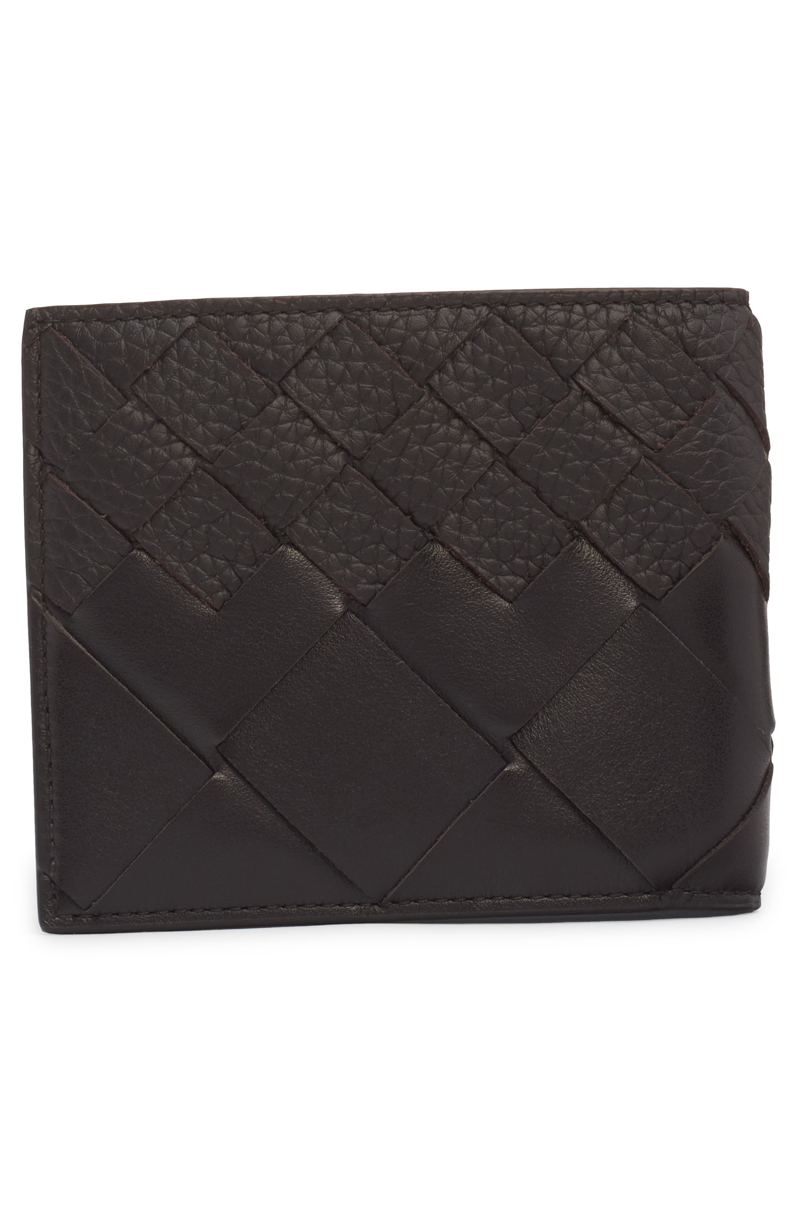 Bottega Veneta Intrecciato Dégradé Leather Bifold Wallet in 2145 Fondant-Silver at Nordstrom - 3