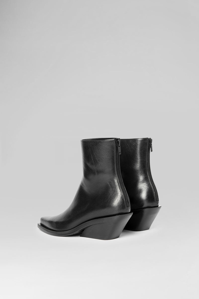 Rumi Cowboy Ankle Boots - 3