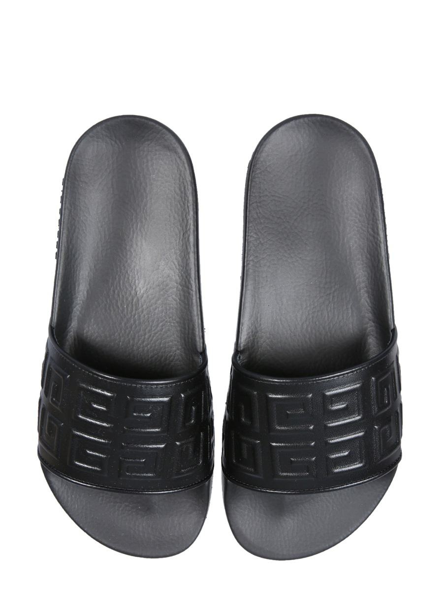 Givenchy Slide Sandals With 4G Pattern - 2