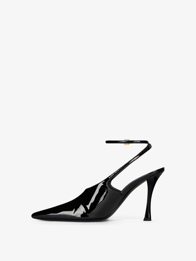 Givenchy SHOW SLINGBACKS IN PATENT LEATHER outlook