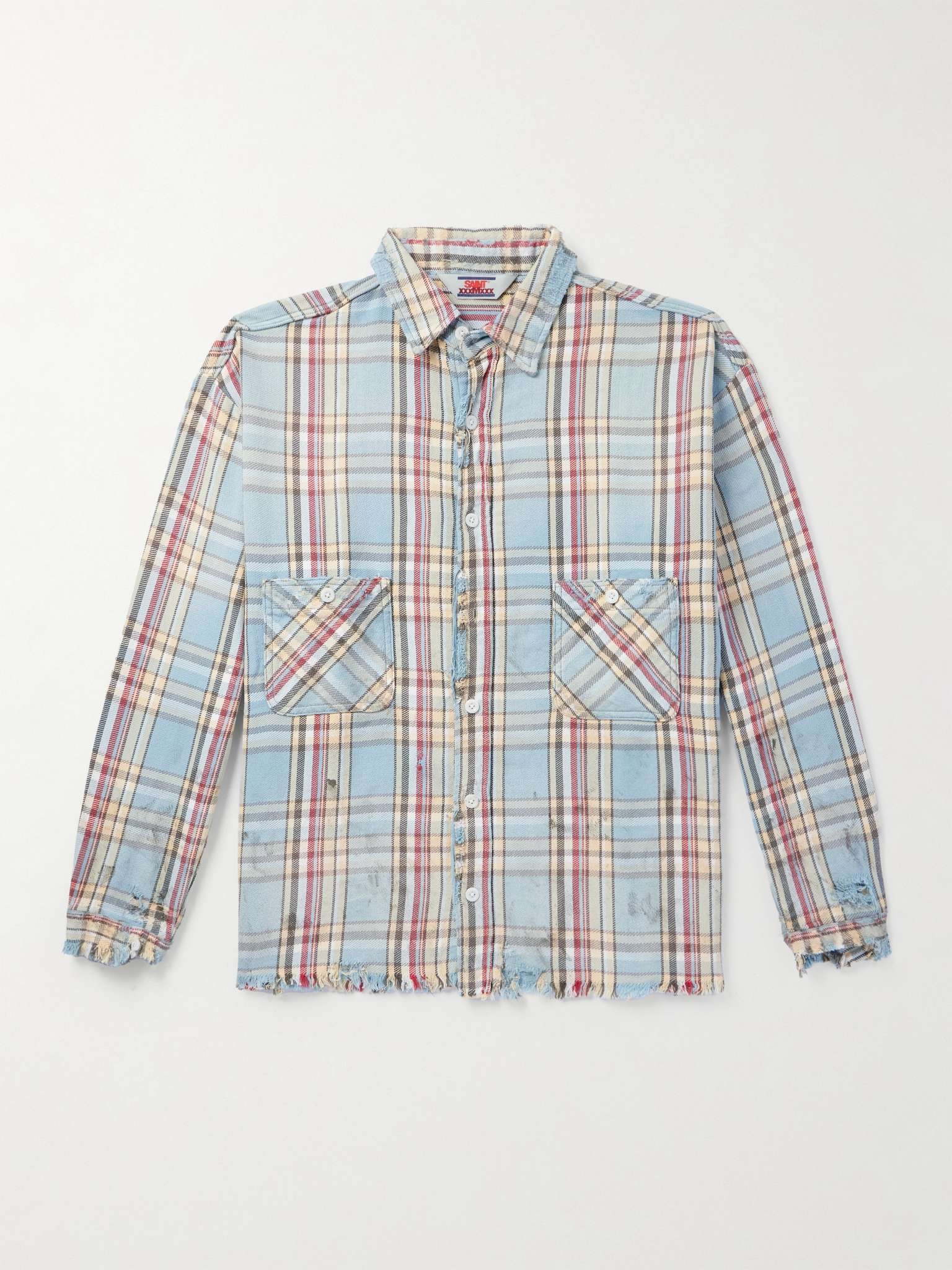 SAINTMxxxxx × LASTMAN FLANNEL SHIRT SAINTMxxxxx × LASTMAN FLANNEL SHIRT SAINT MXXXXXX + LASTMAN
