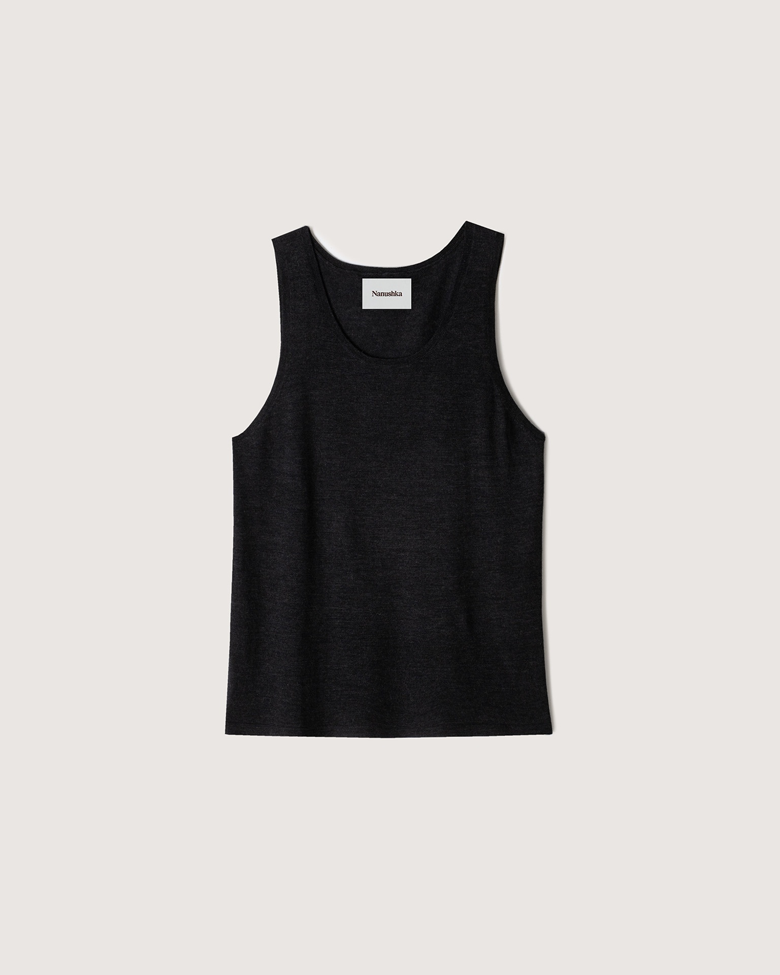 ASHER - Merino wool top - Gray - 1