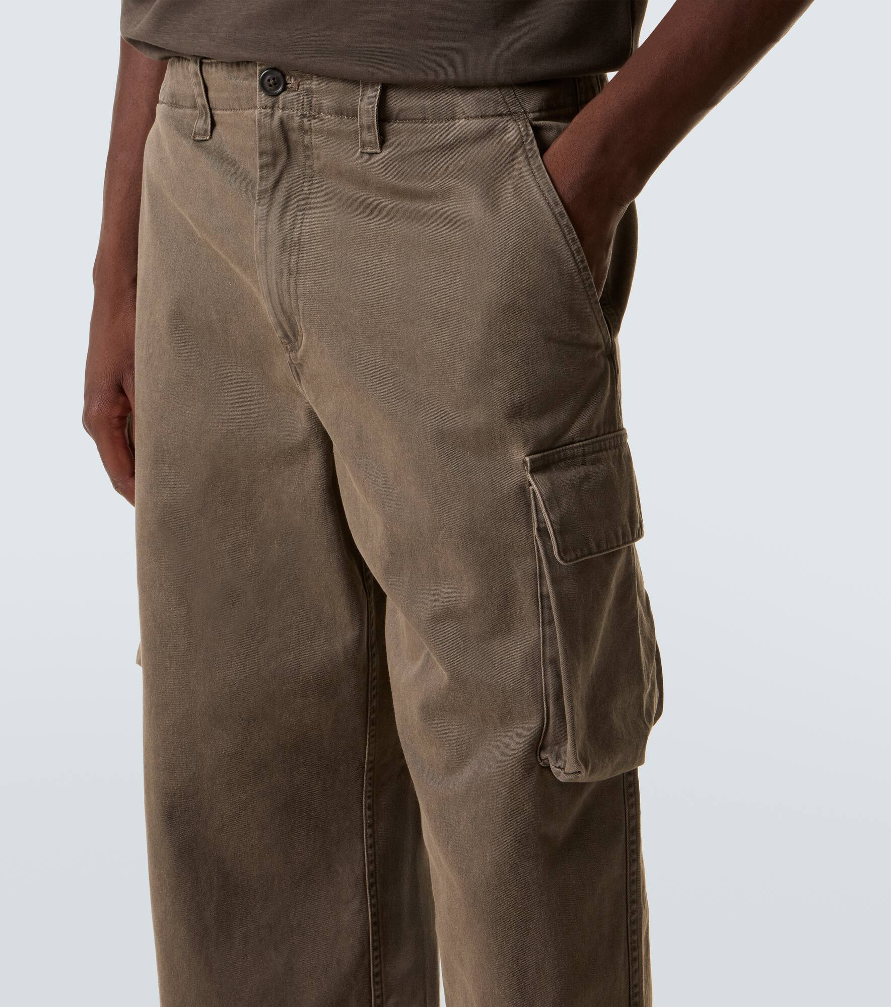 Mount cotton twill cargo pants - 6