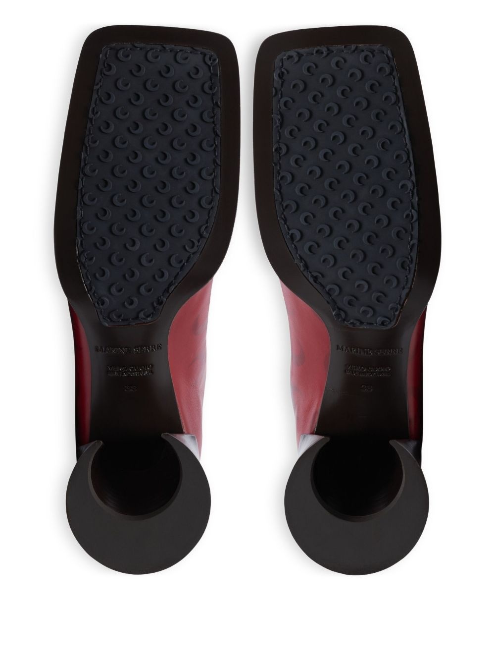 65mm Crescent Moon-print boots - 4