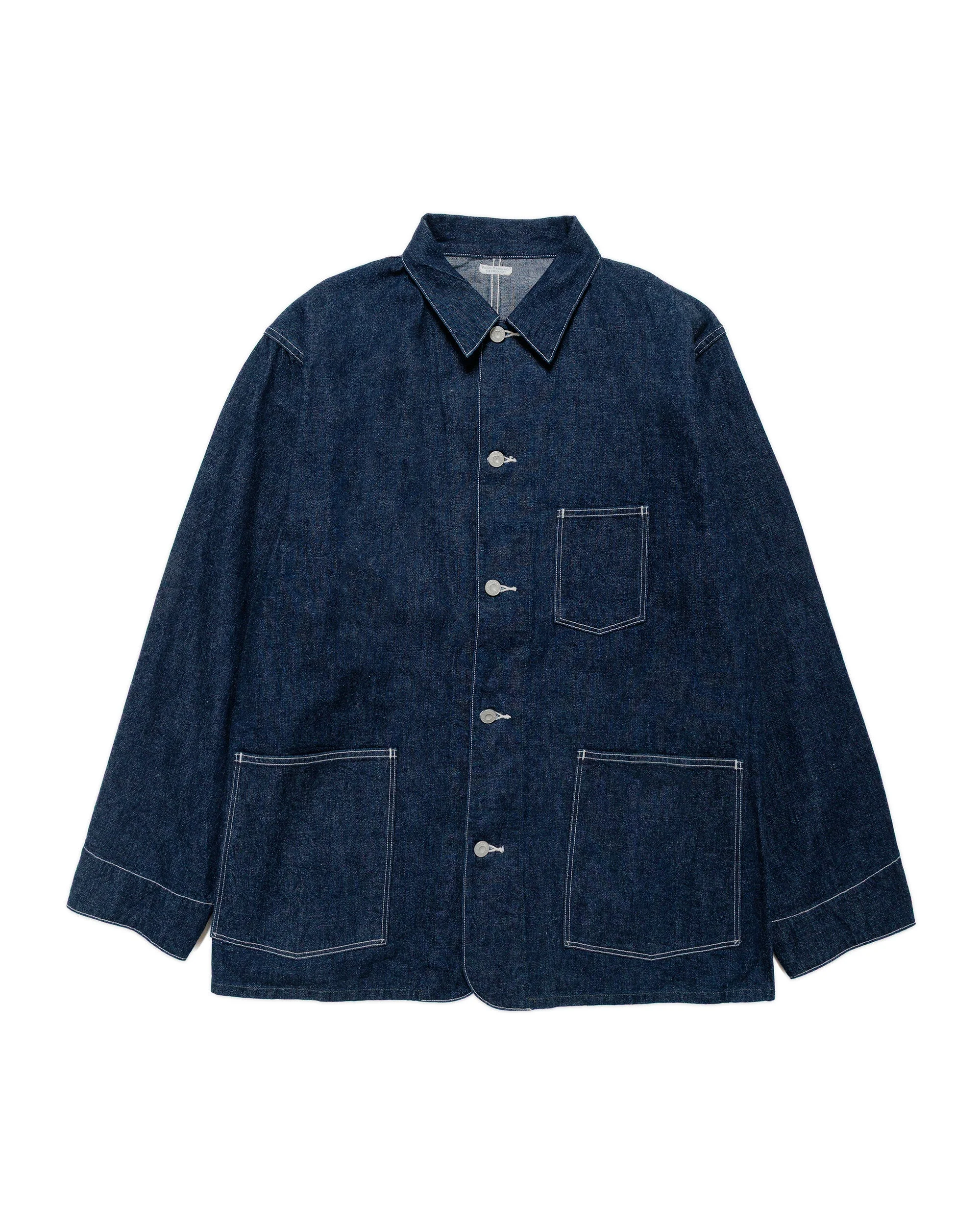 Denim Chore Jacket Indigo - 1