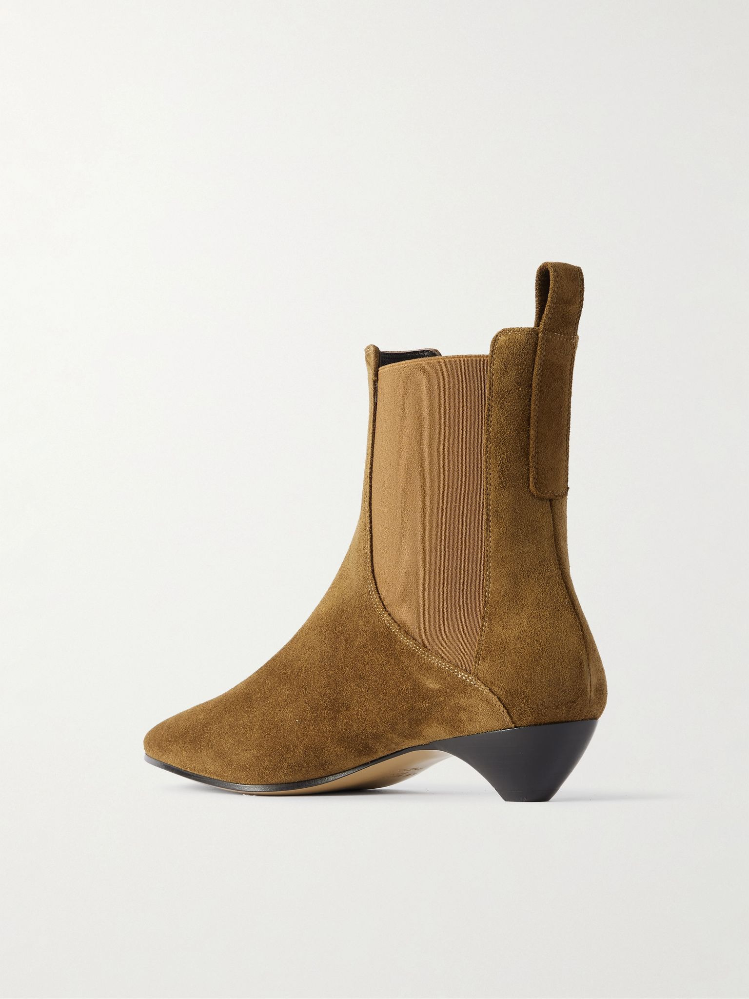 Allegra suede Chelsea boots Sand - 3