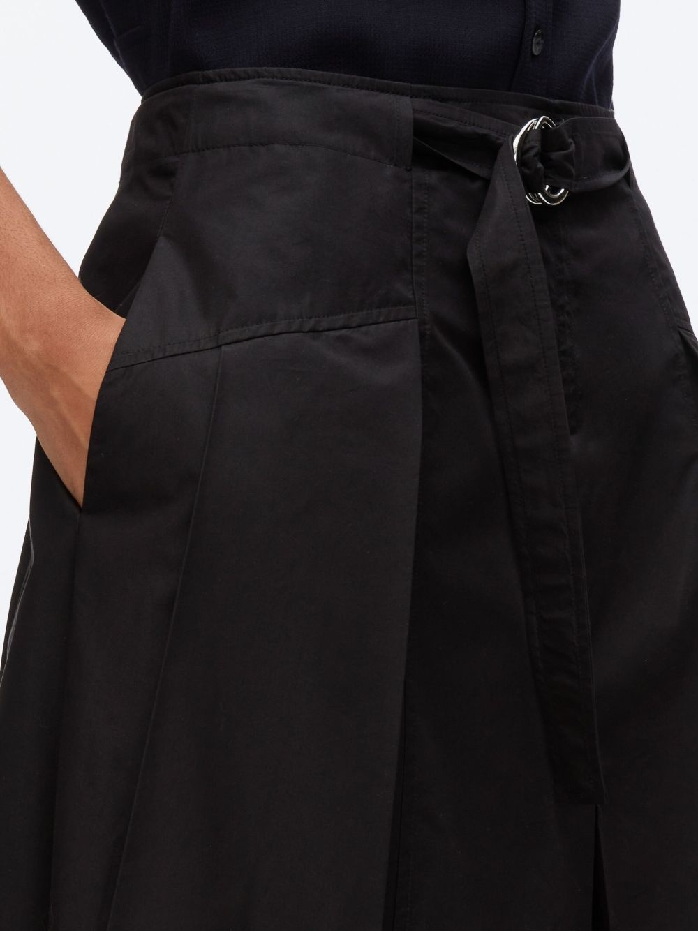 belted midi skirt - 5