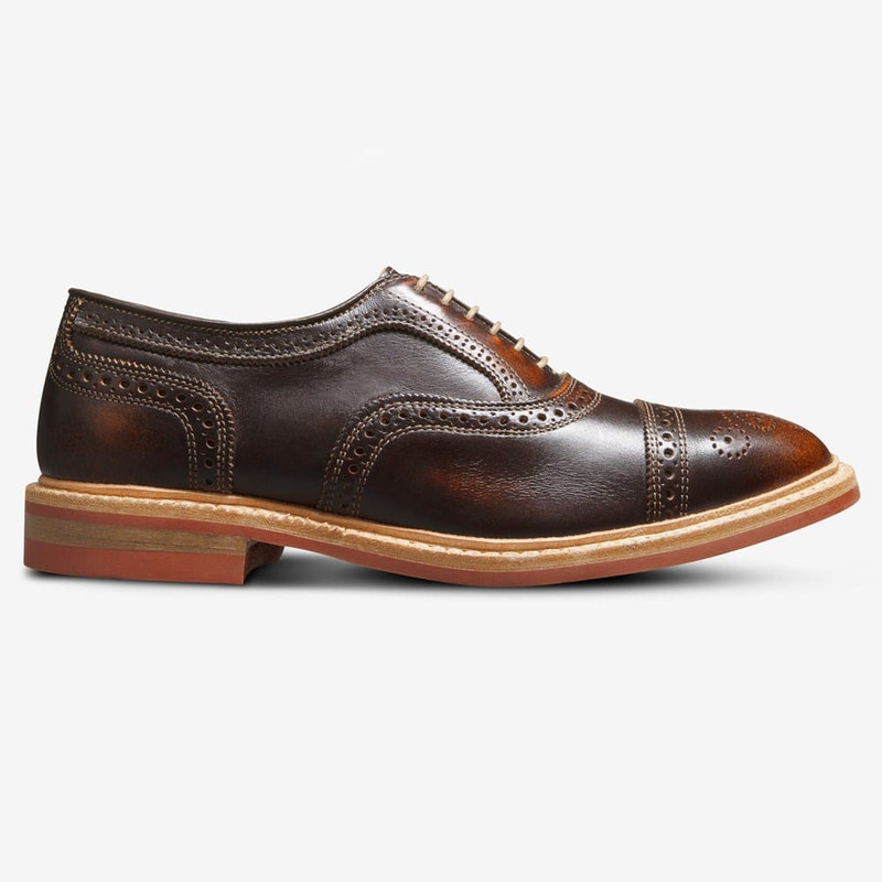 Strandmok Cap-toe Oxford with Dainite Rubber Sole 1