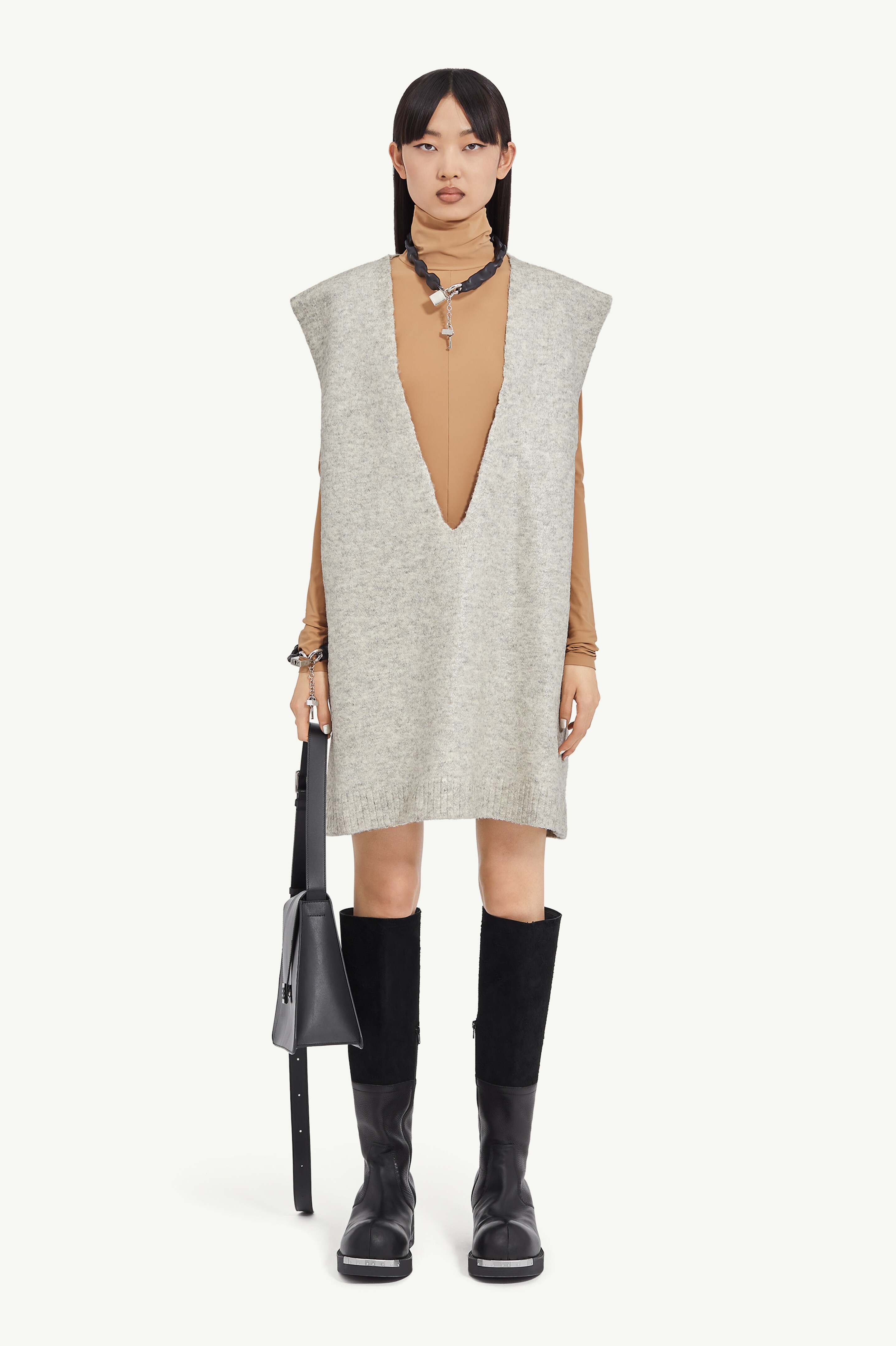Knitted vest dress - 2