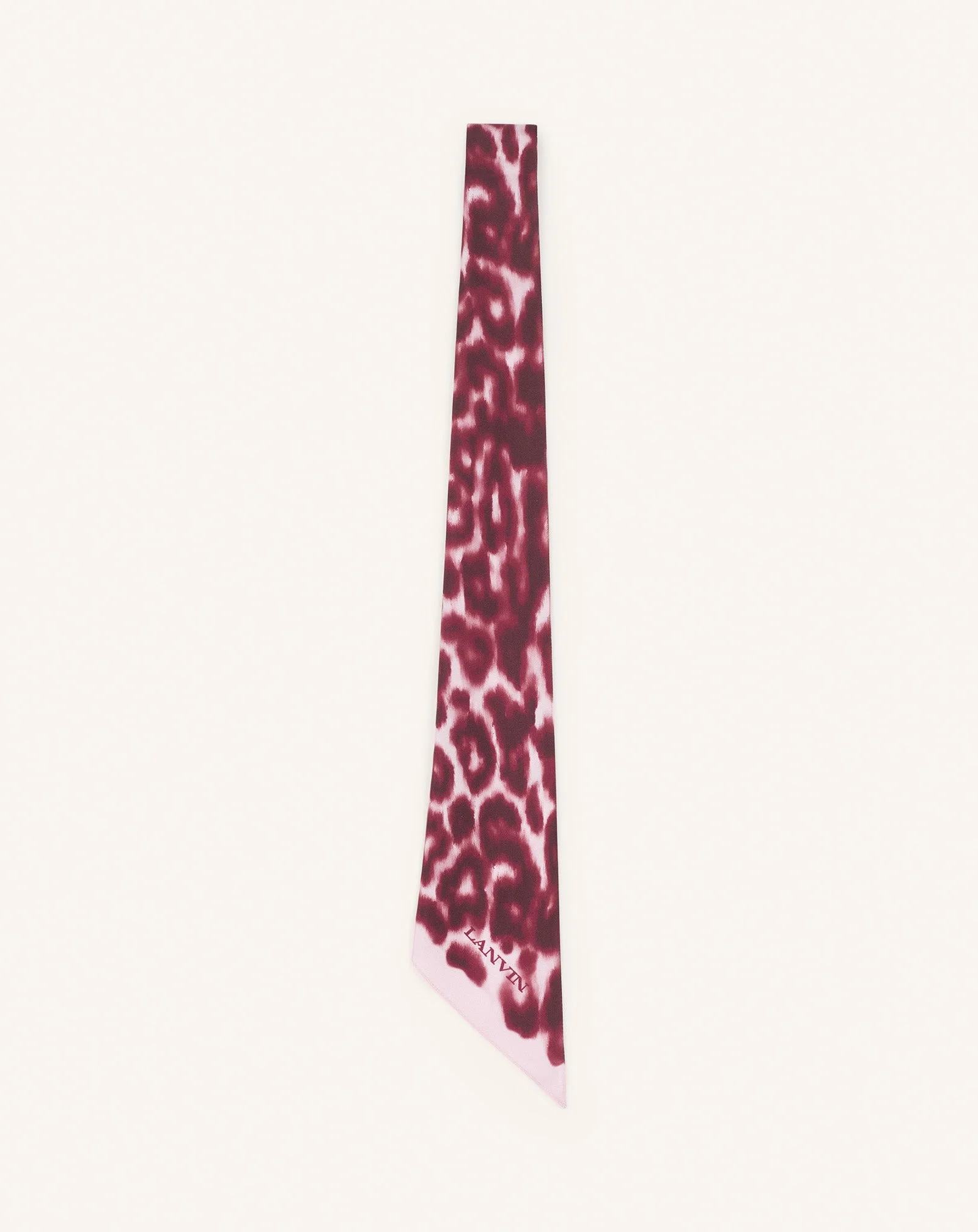 LEOPARD PRINT SILK TWILLY - 1