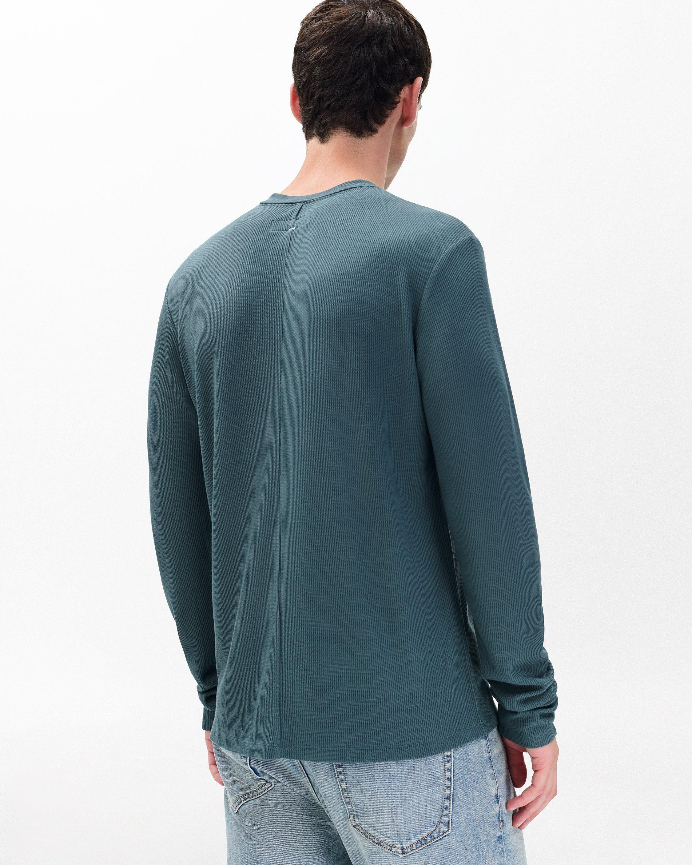 Tech Waffle Henley - 6