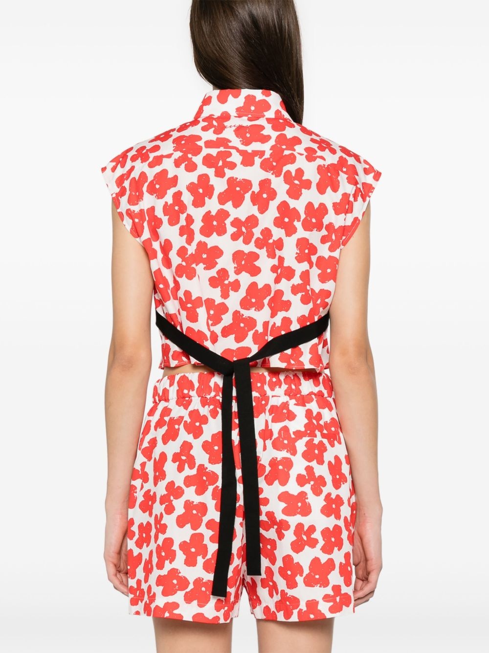 floral-print shirt - 4