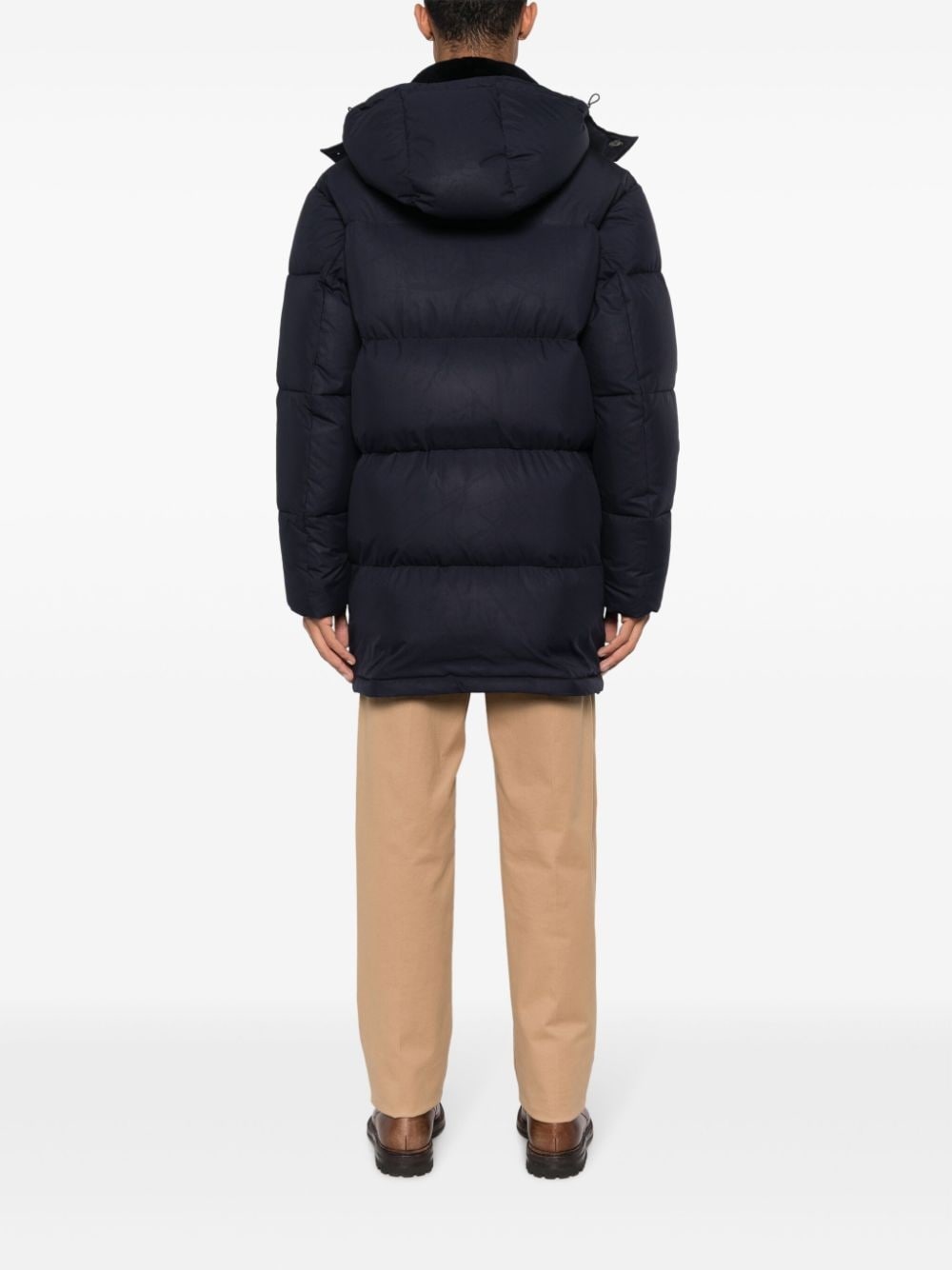 padded down coat - 4