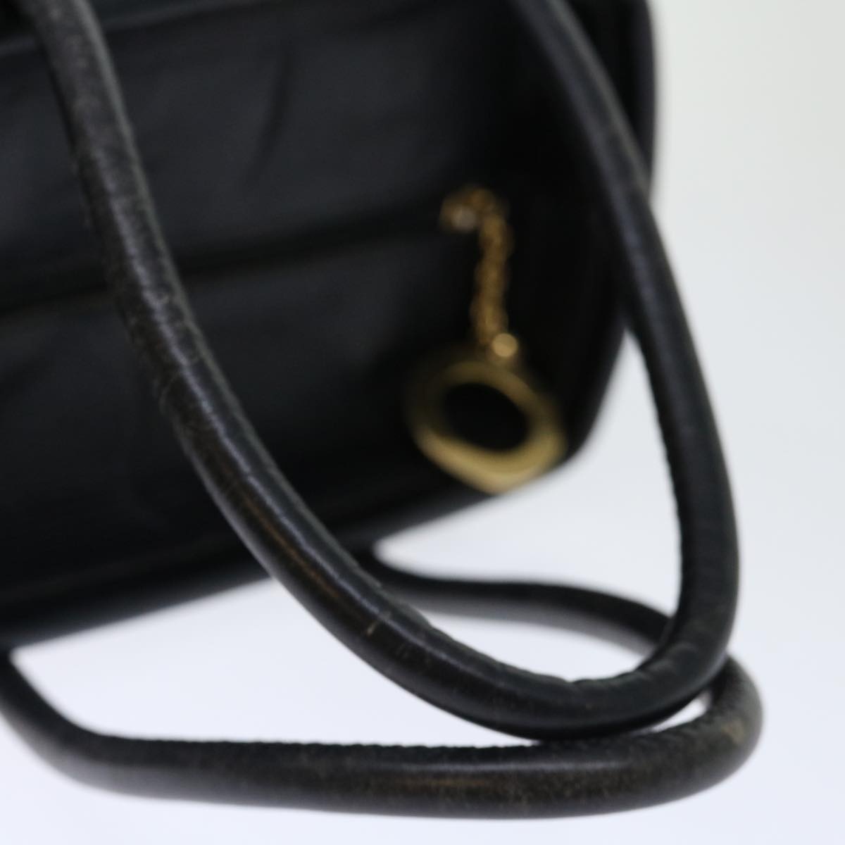 CELINE Hand Bag Nylon Black - 7