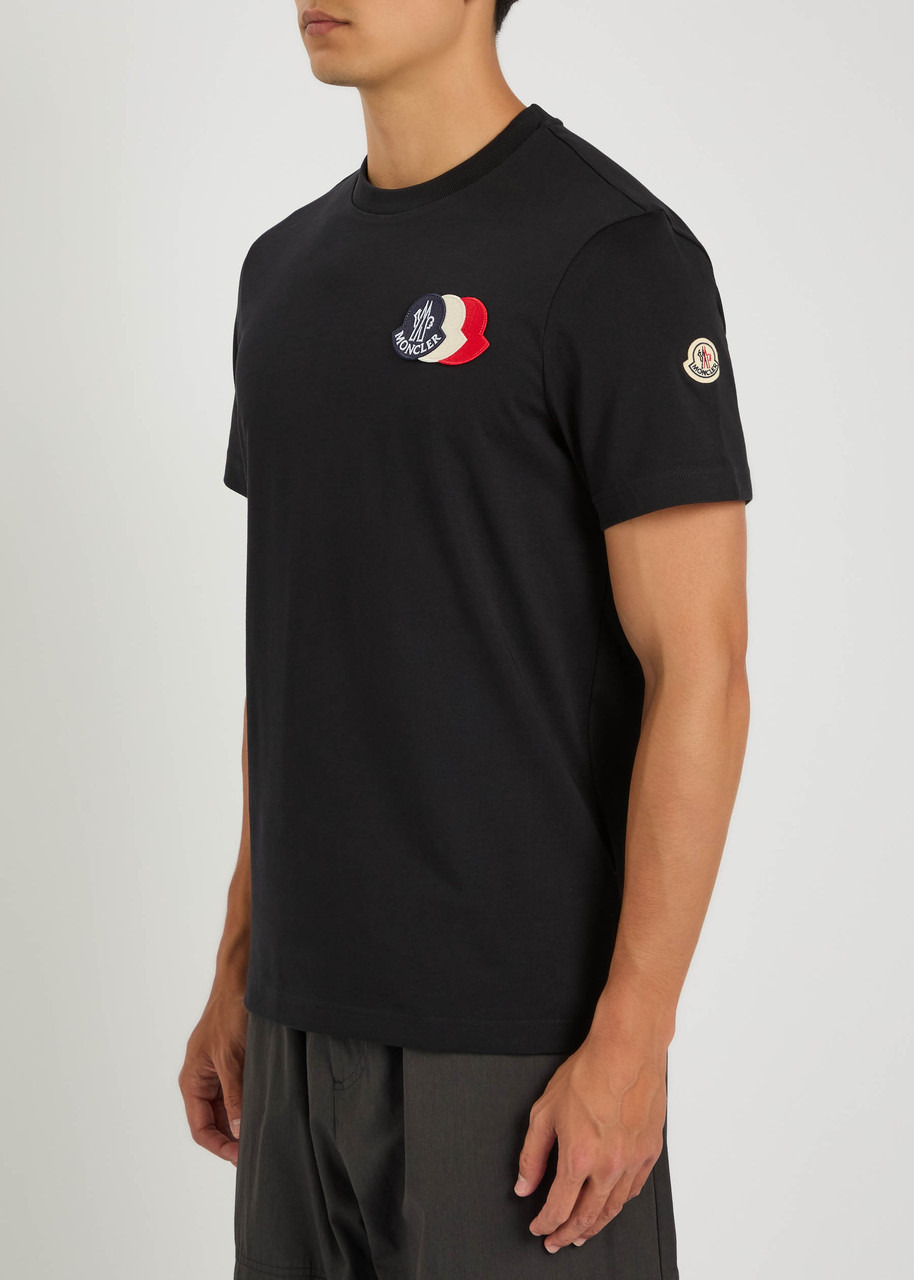 Moncler Logo-appliqué Cotton T-shirt - 2