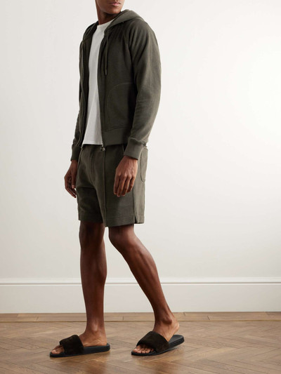 TOM FORD Straight-Leg Cotton-Terry Shorts outlook