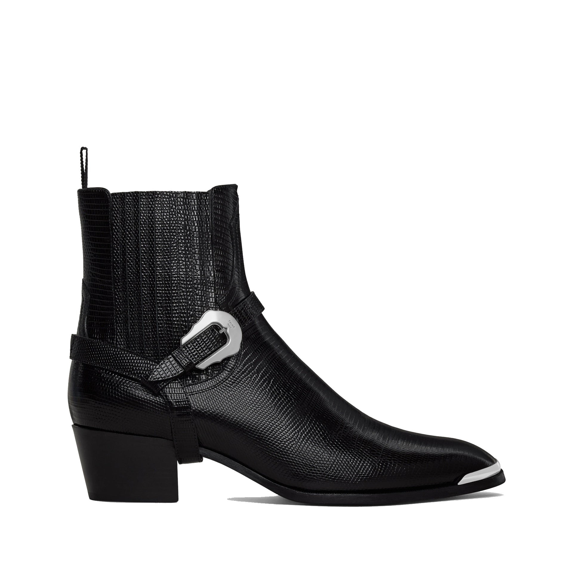 Celine Western Chelsea Isaac Harness Boots Men - 5