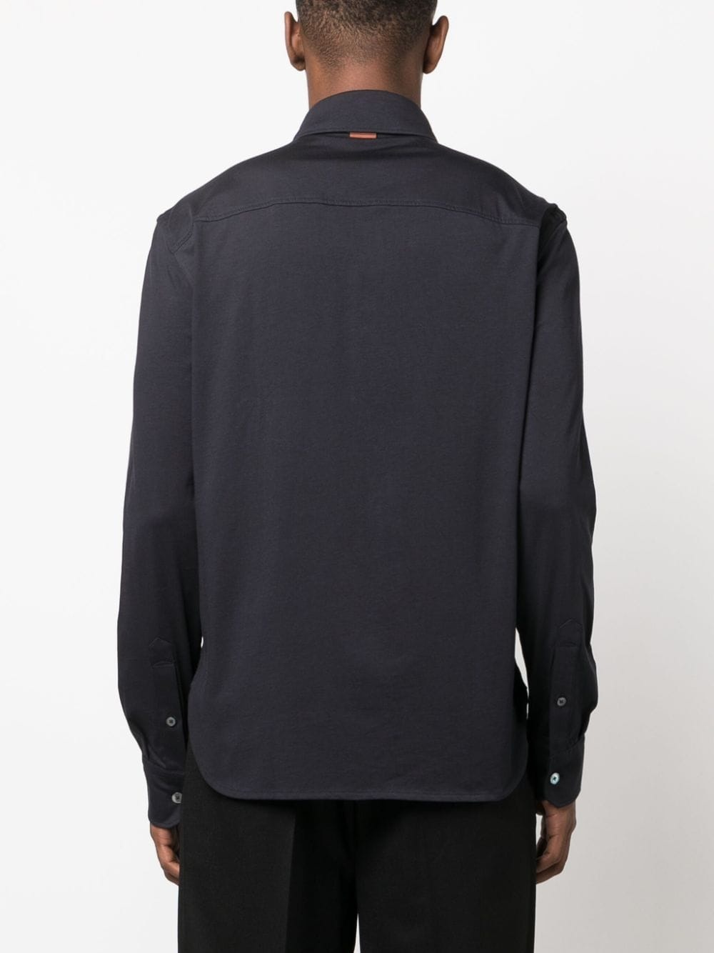 long-sleeve cotton shirt - 4