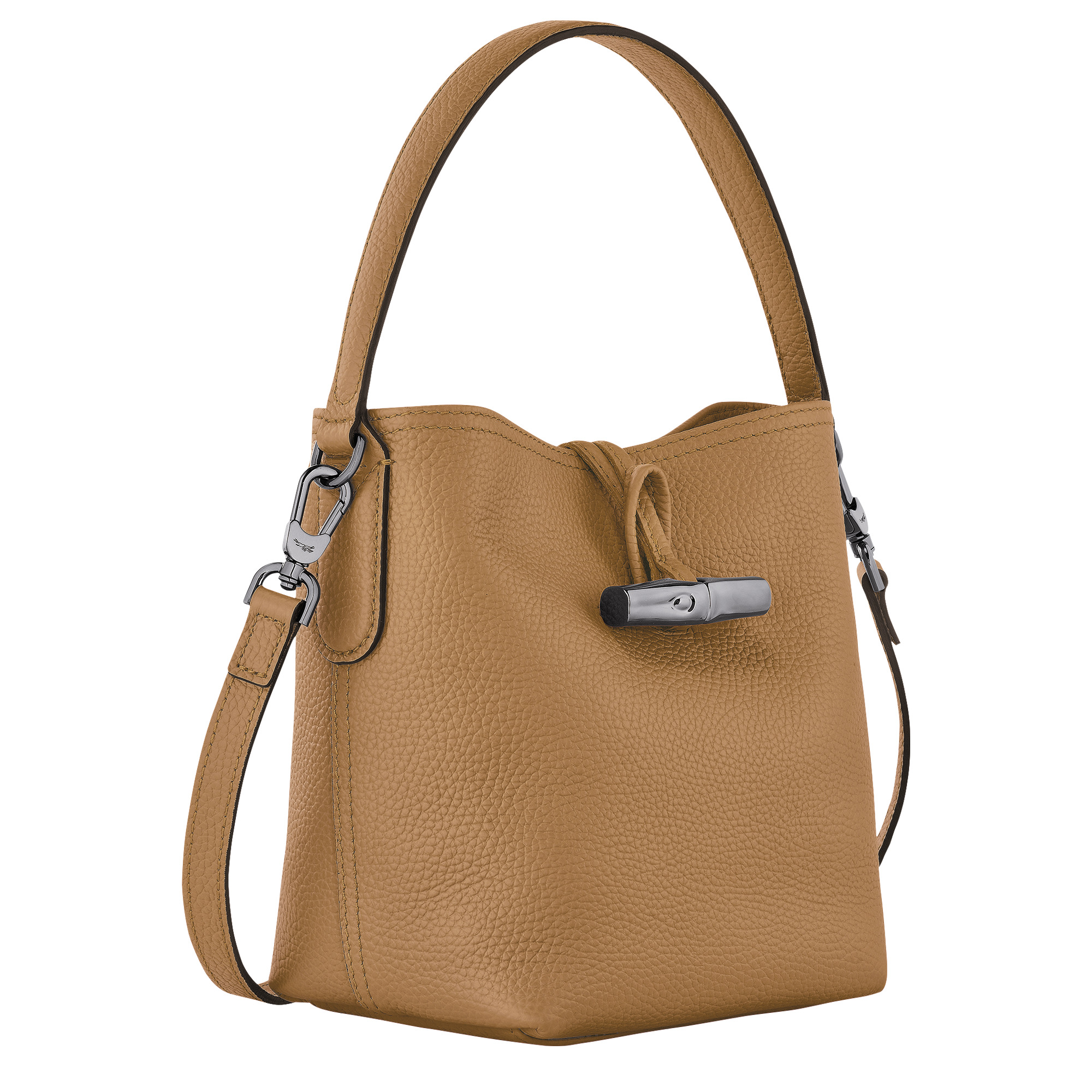 Le Roseau Essential XS Bucket bag Fawn - Leather - 3