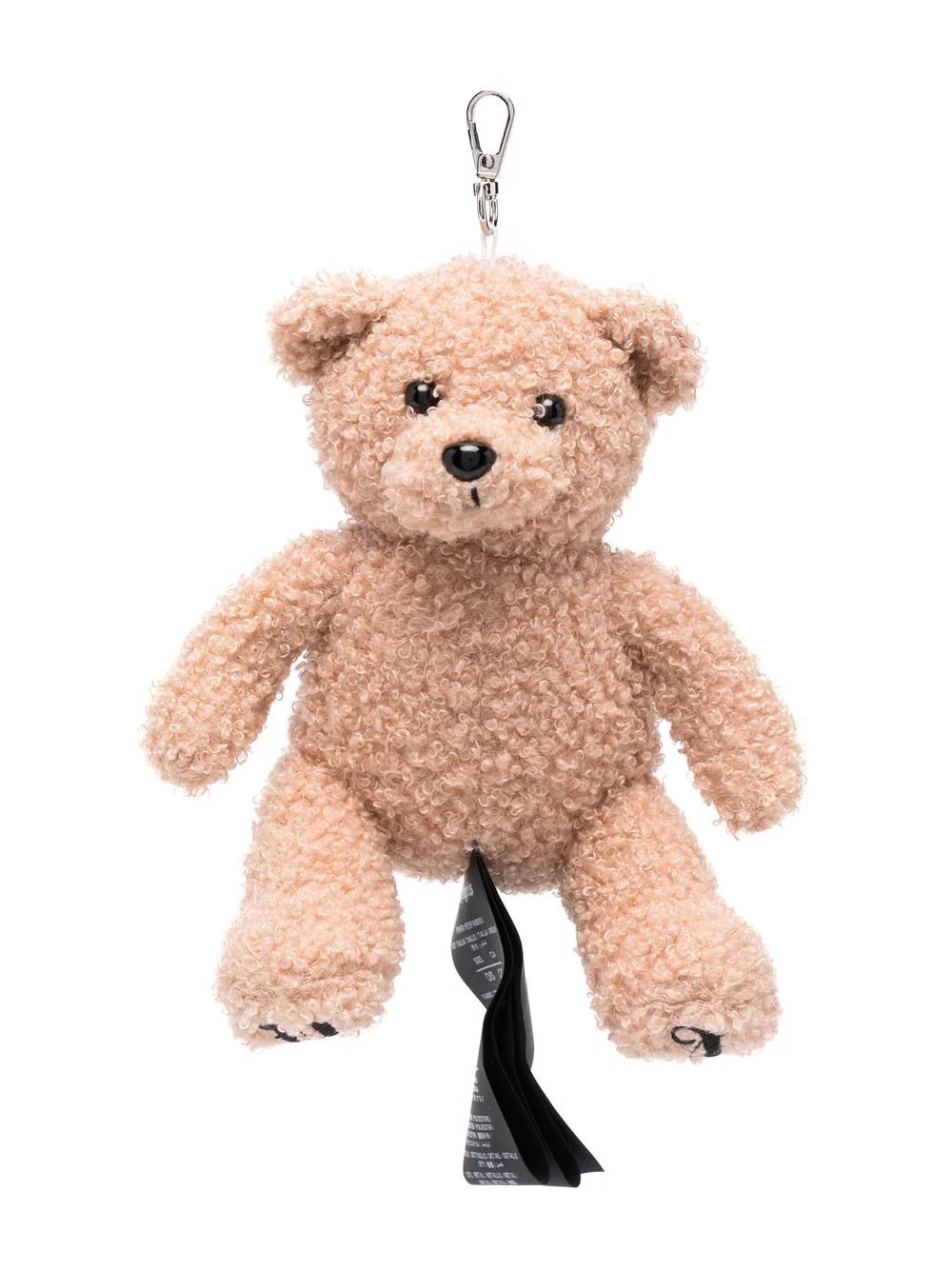 bear-shaped logo keychain - 1