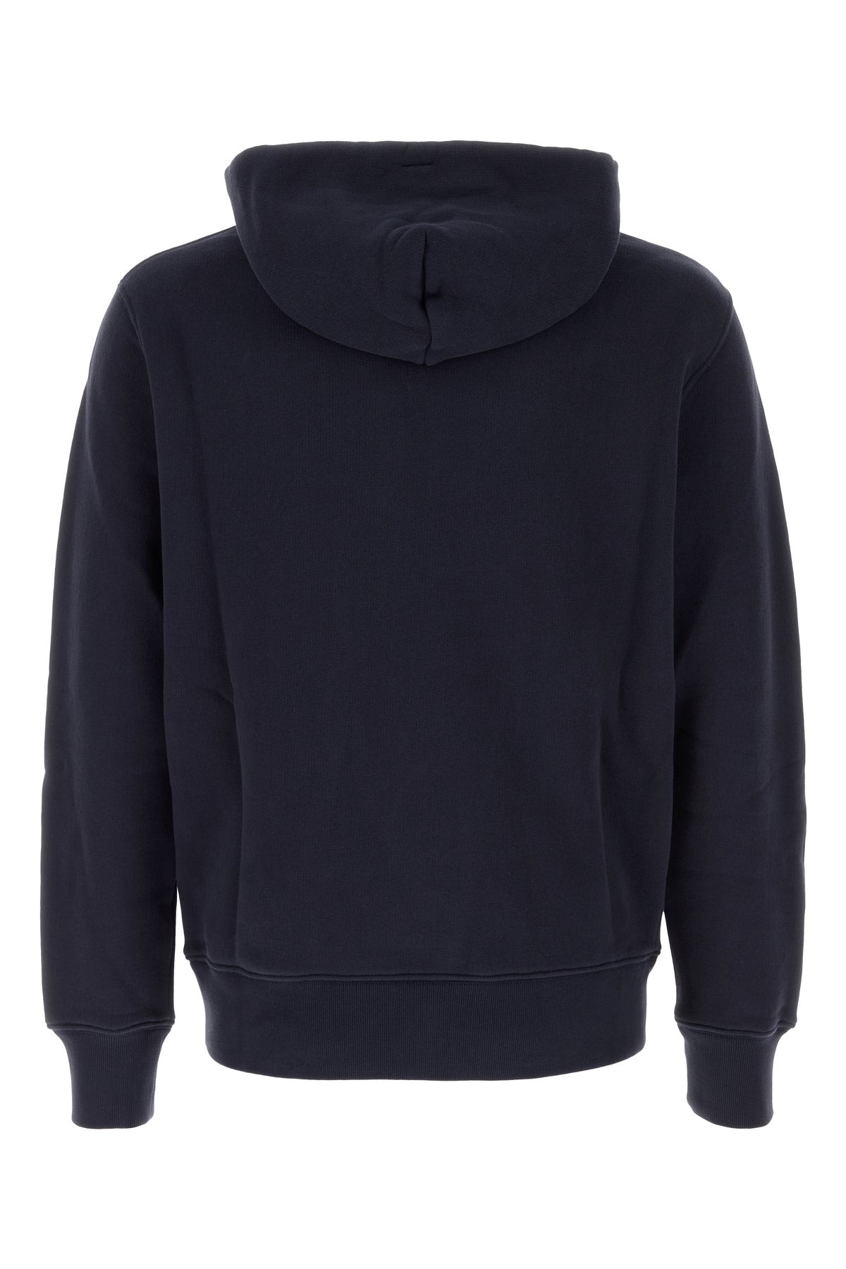 Dark blue cotton sweatshirt - 2